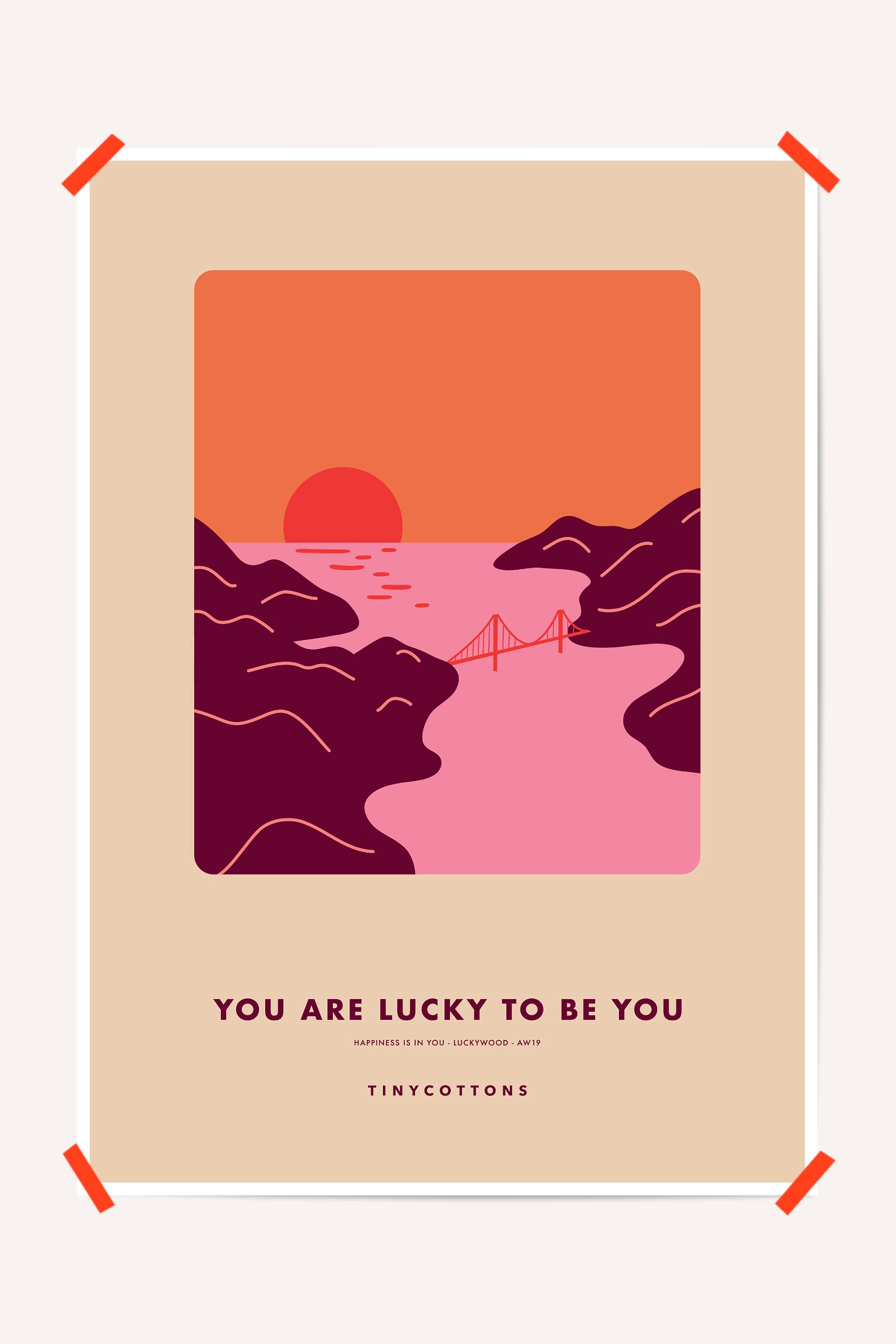 AW19 LUCKYWOOD Poster