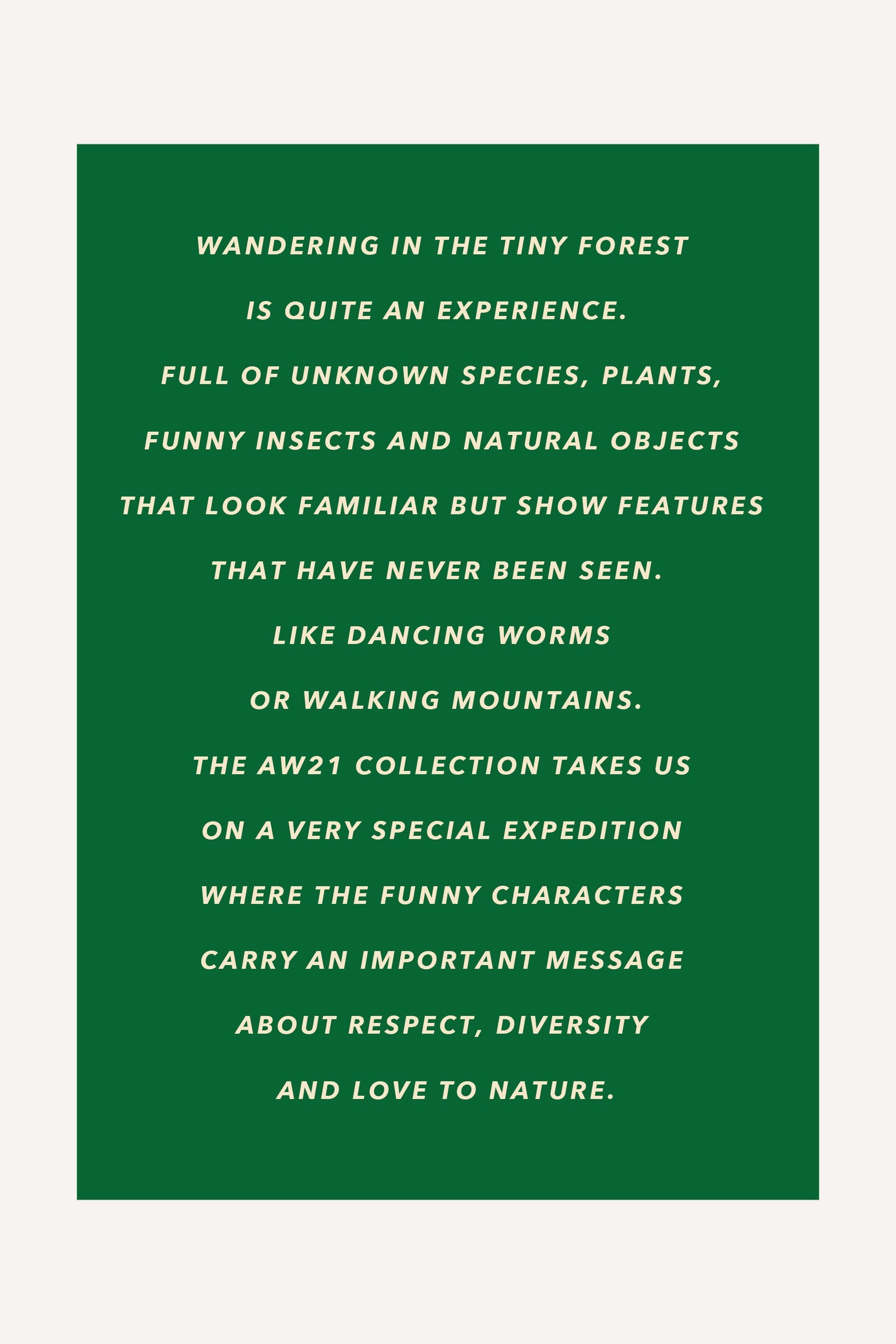 AW21 EXPLORERS POSTER