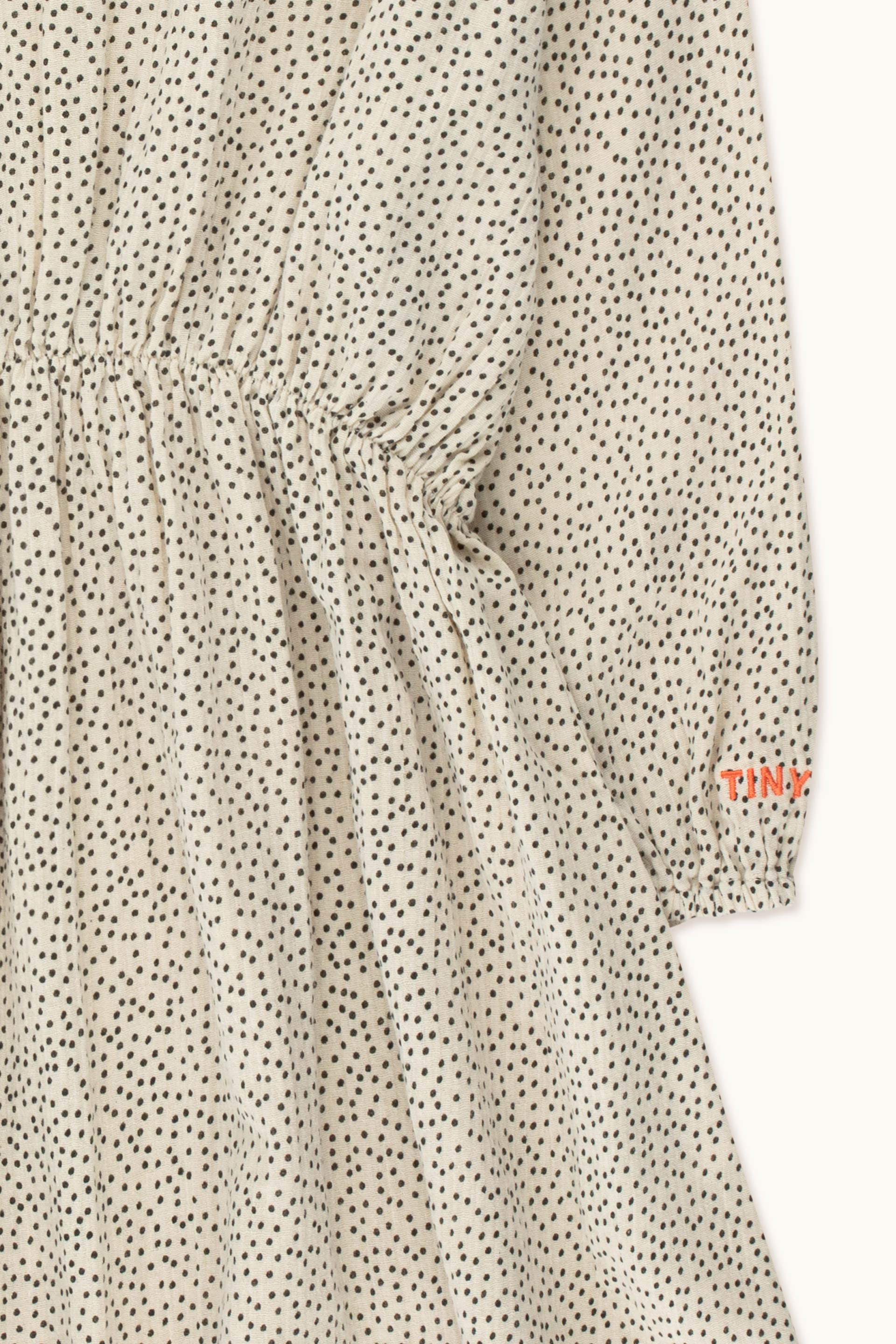 PEQUEÑO DOTS VESTIDO VOLANTES
