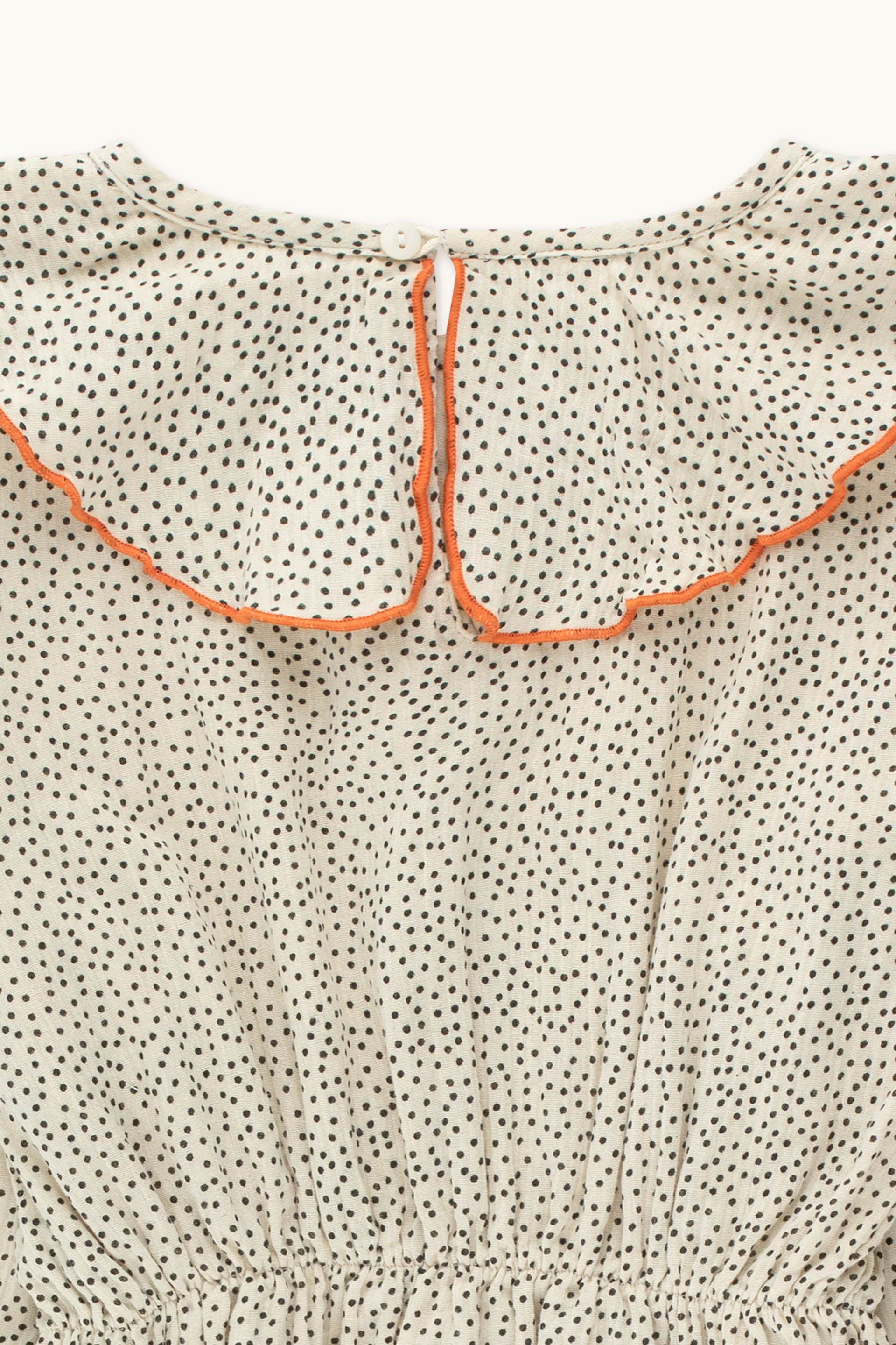 PEQUEÑO DOTS VESTIDO VOLANTES