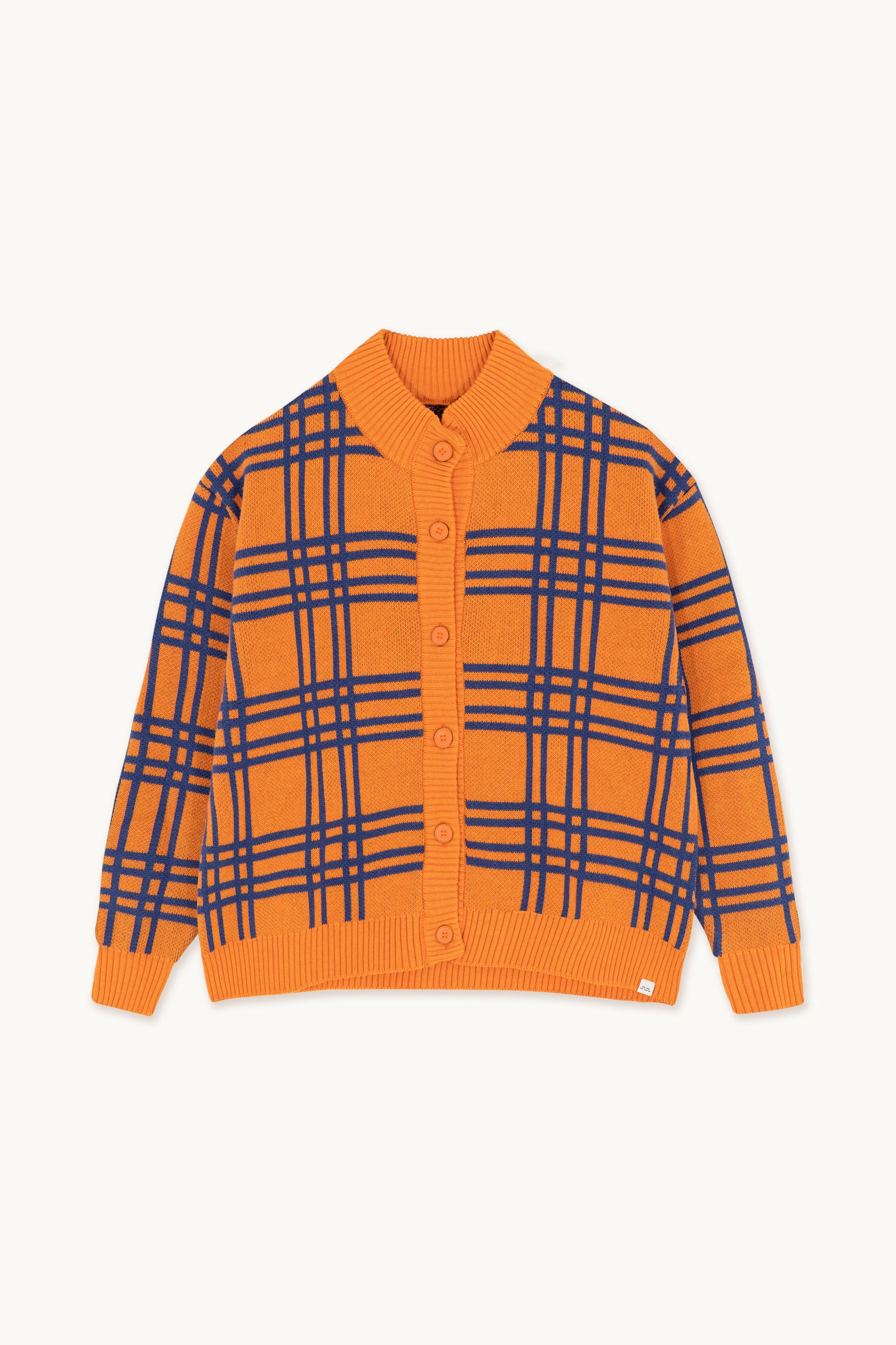 BELEN CHECKED CARDIGAN
