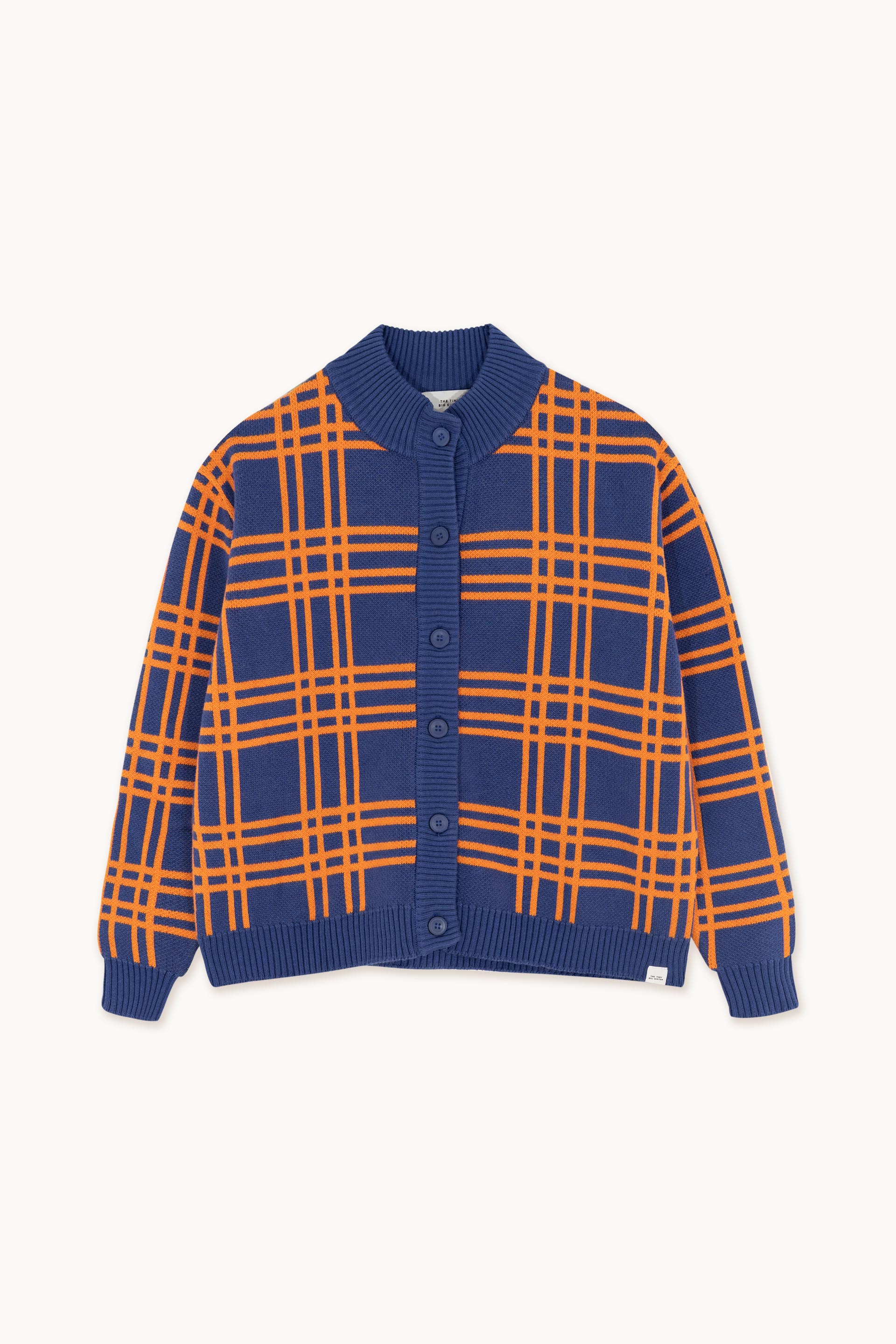 BELEN CHECKED CARDIGAN
