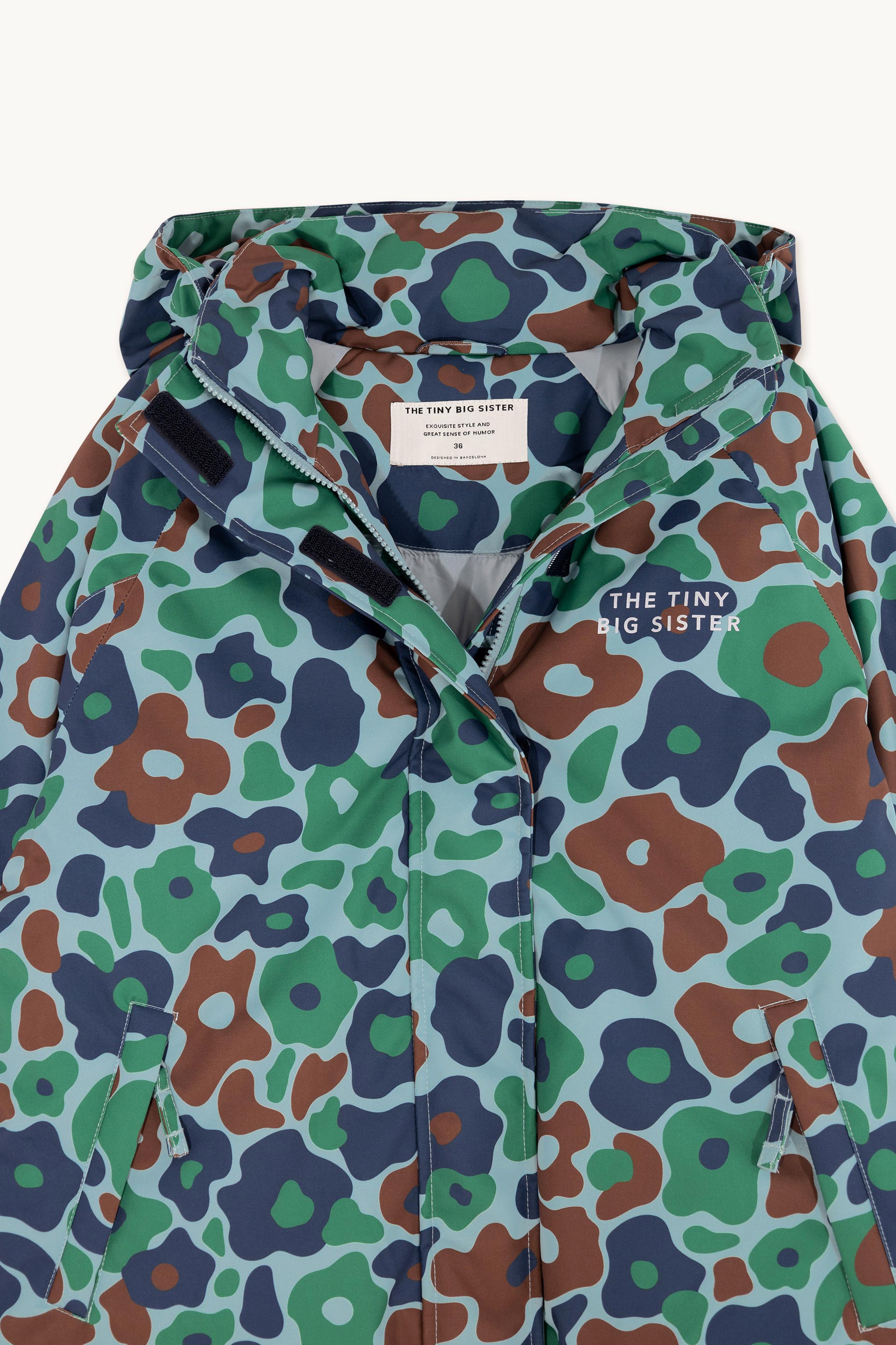 GRANDE FLOWERS SNOW CHAQUETA