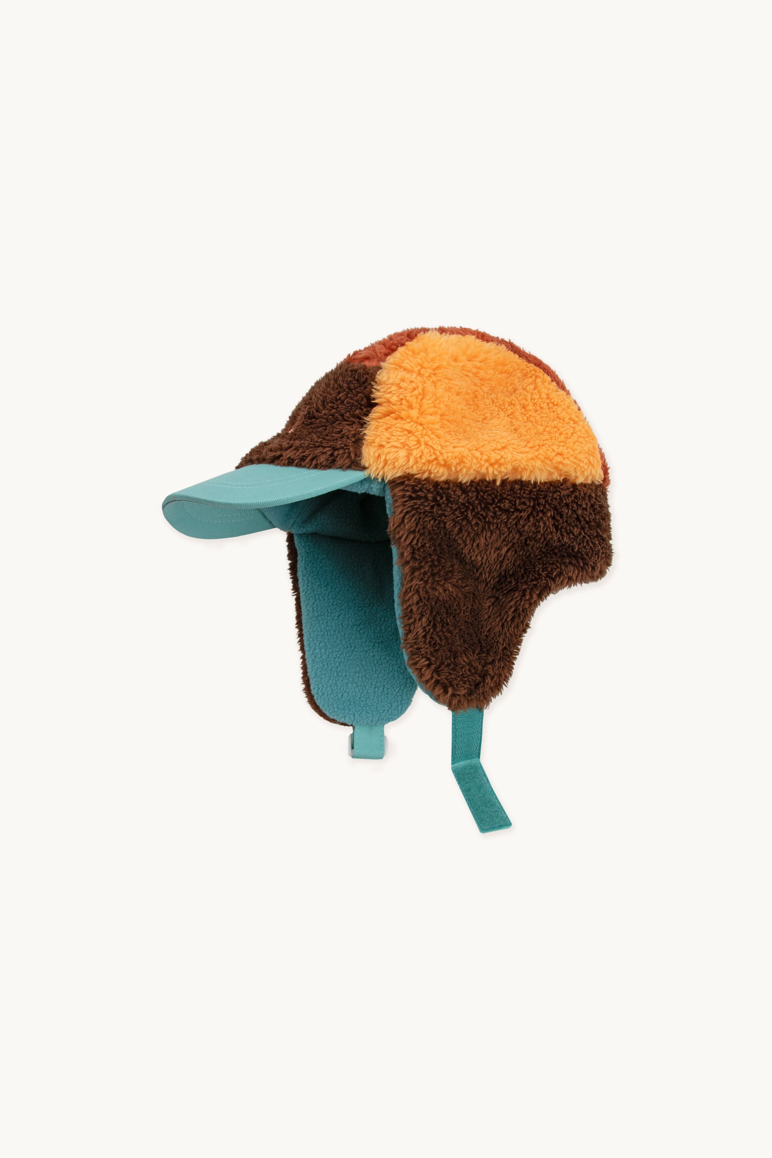 COLOR BLOCK POLAR SHERPA CAP