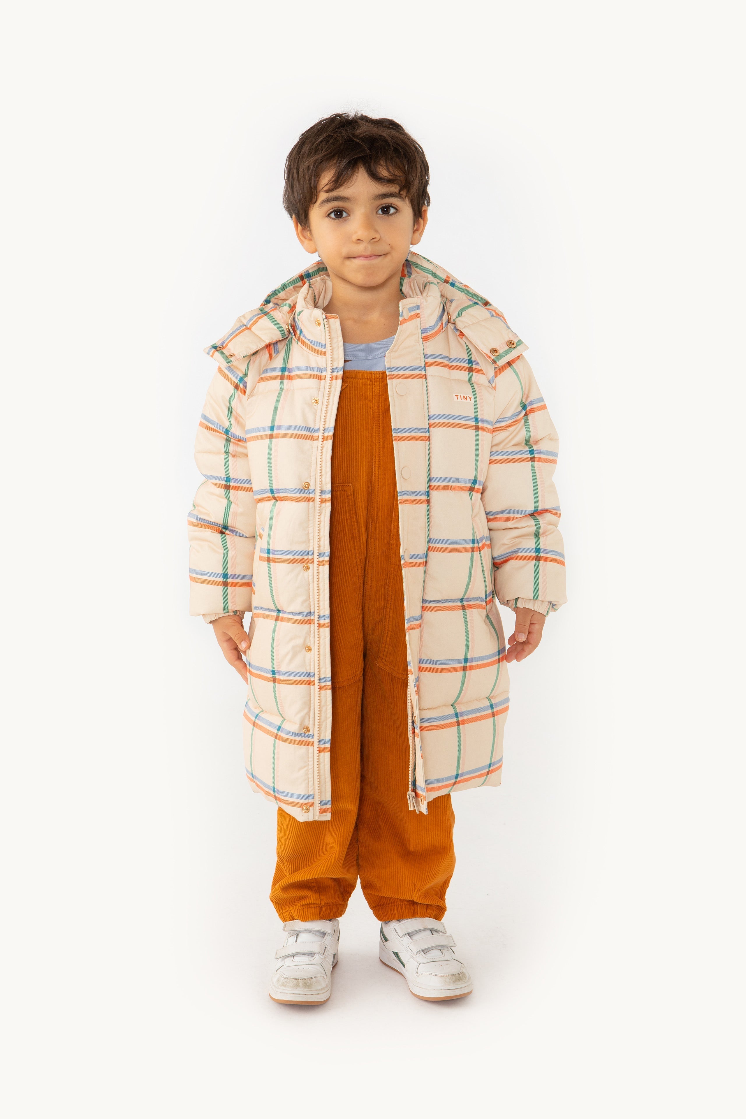 CHECK PADDED JACKET