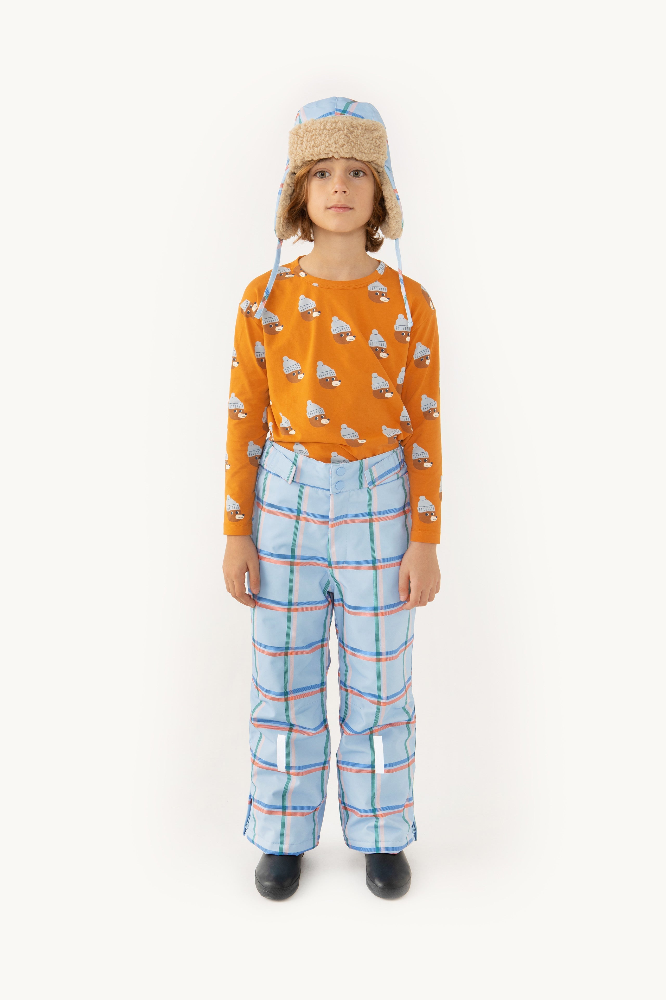 CHECK SNOW PANT