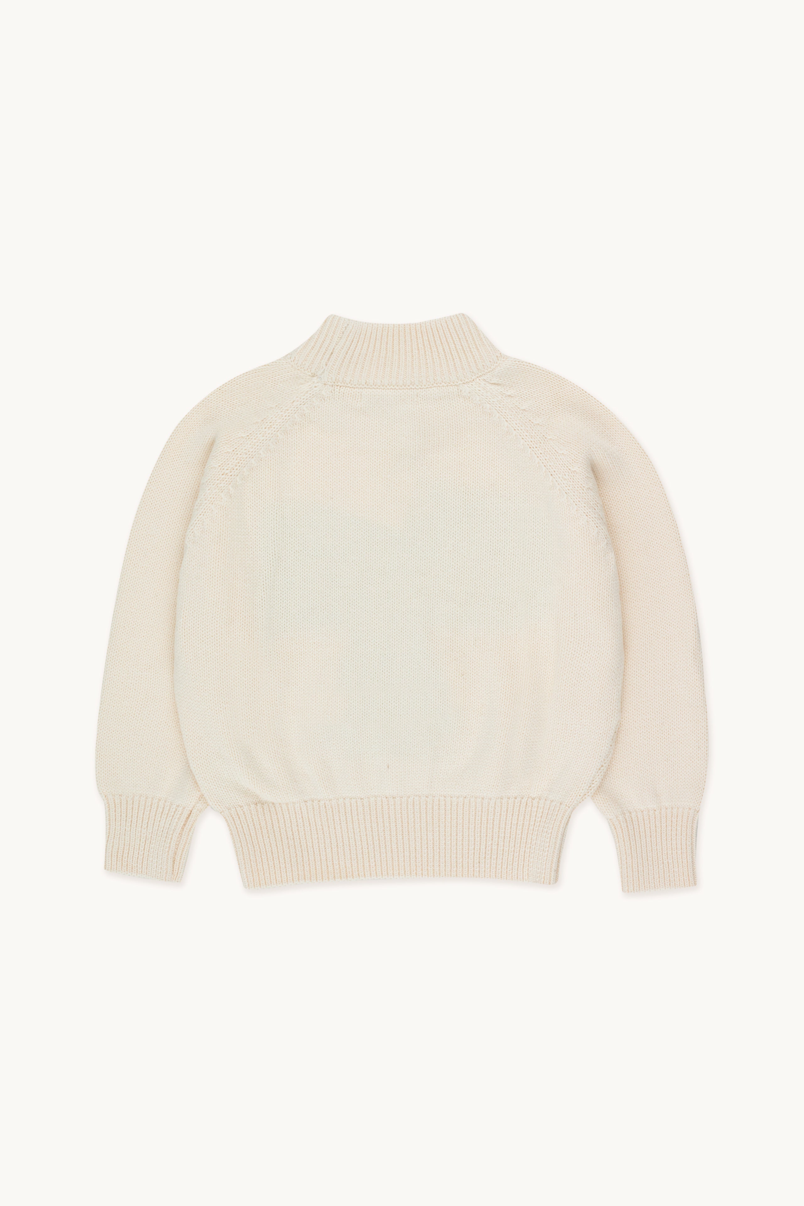 BOW MOCKNECK SWEATER