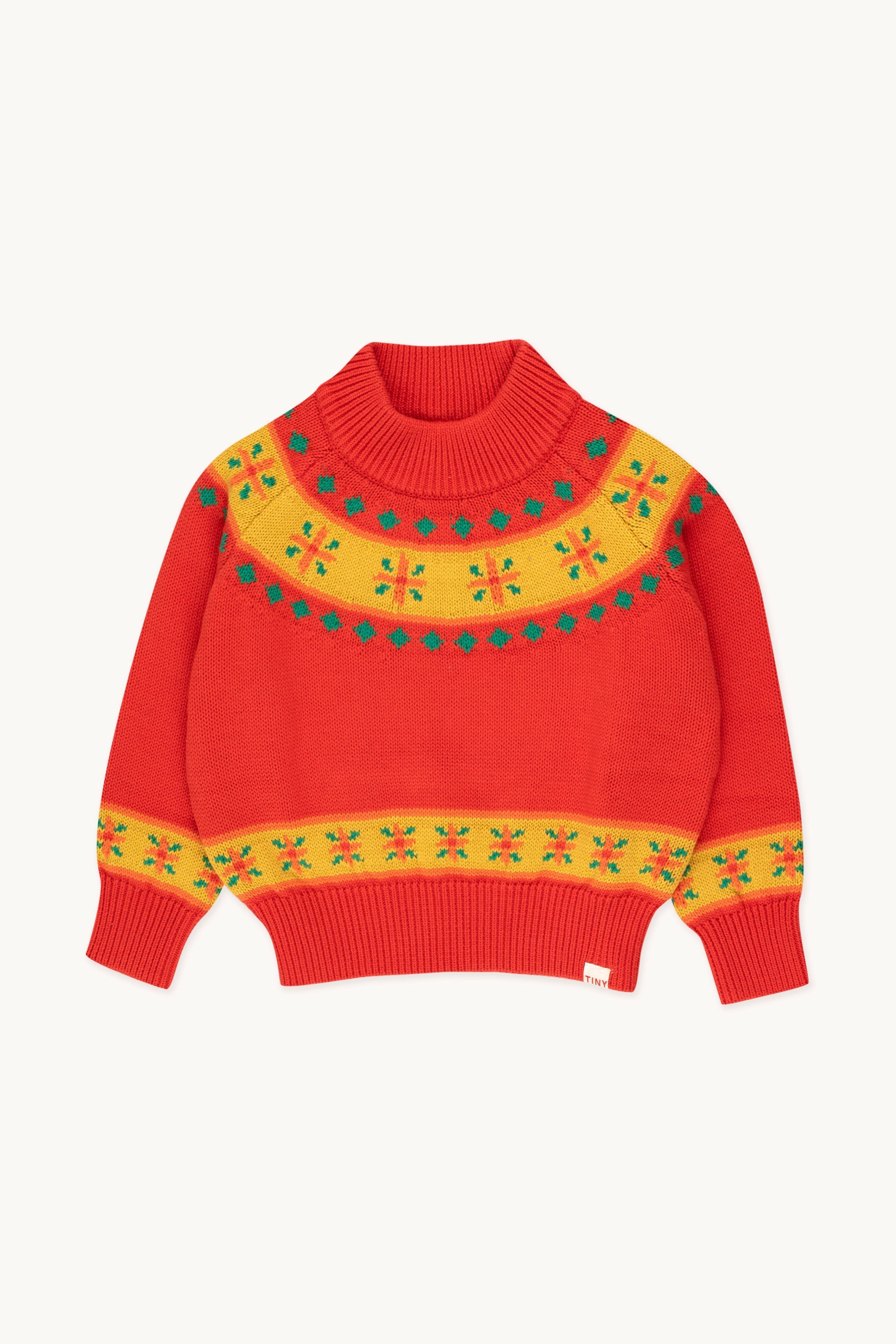 FOLKY SUÉTER DE CUELLO ALTO