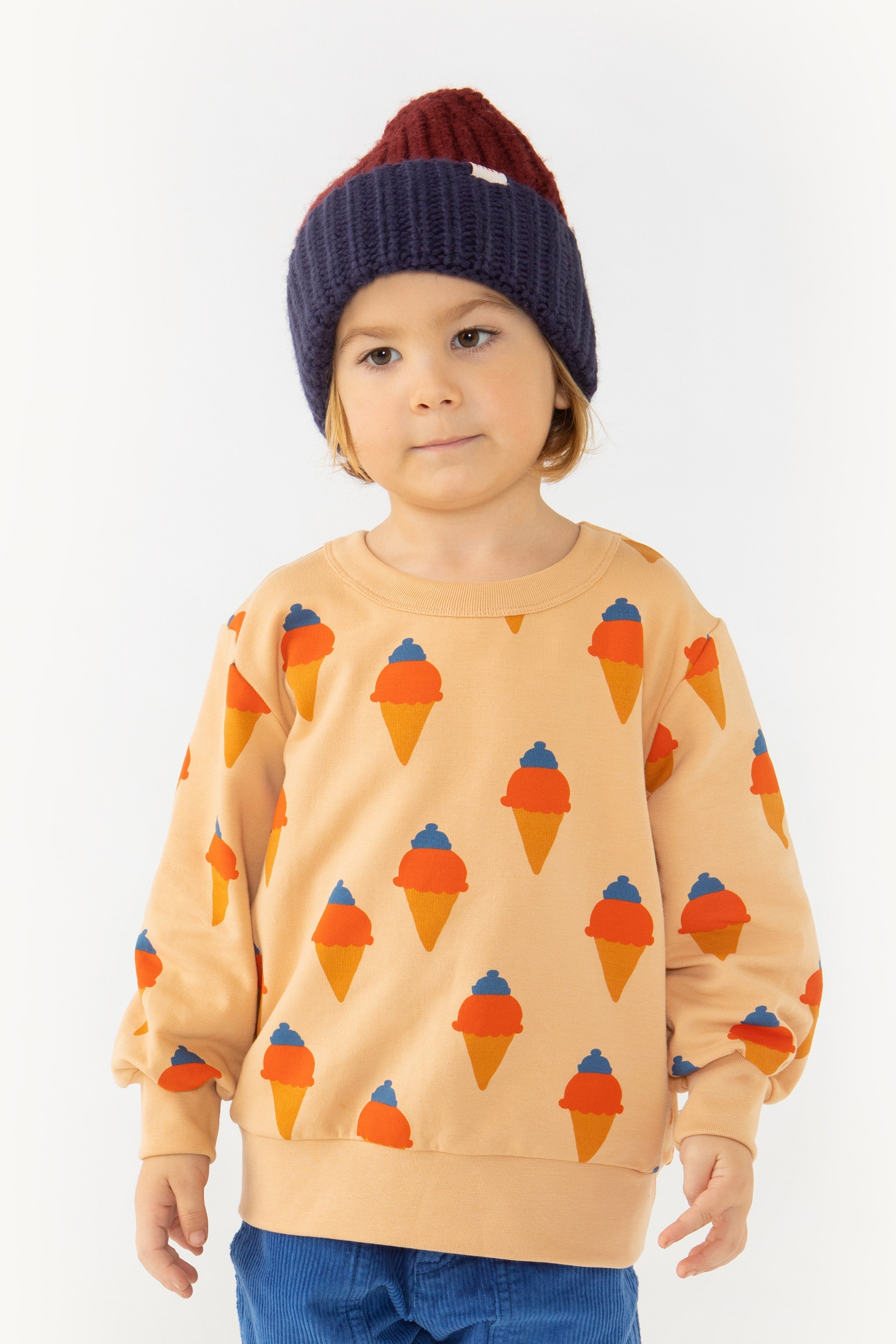 COLOR BLOCK BEANIE