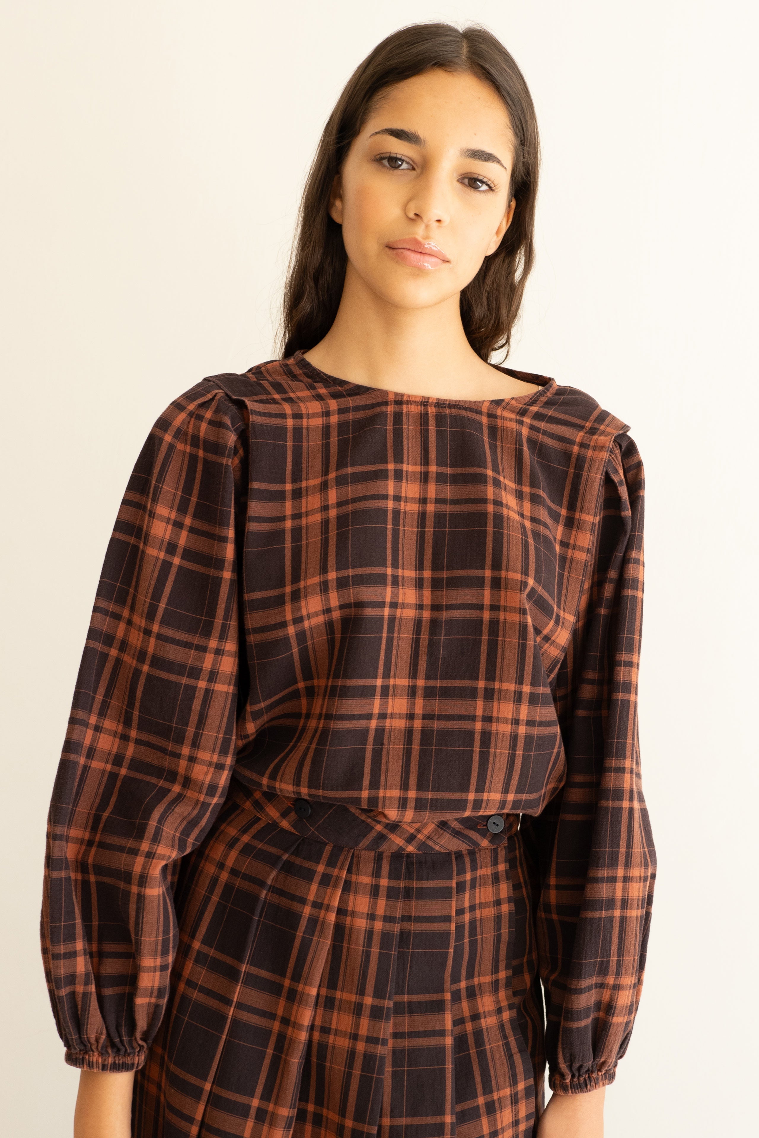 CHECK BLUSA