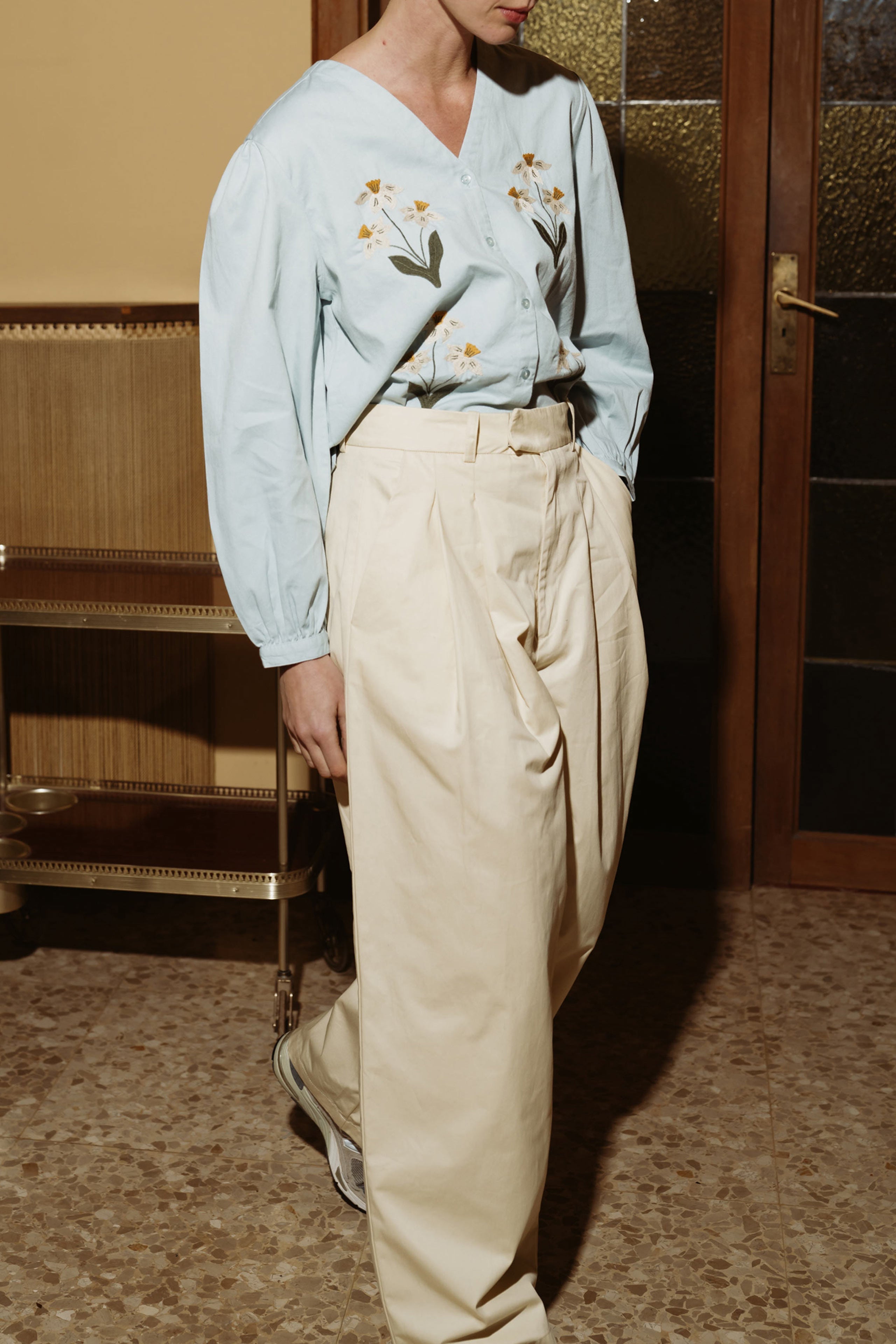 PANTALÓN PLISADO