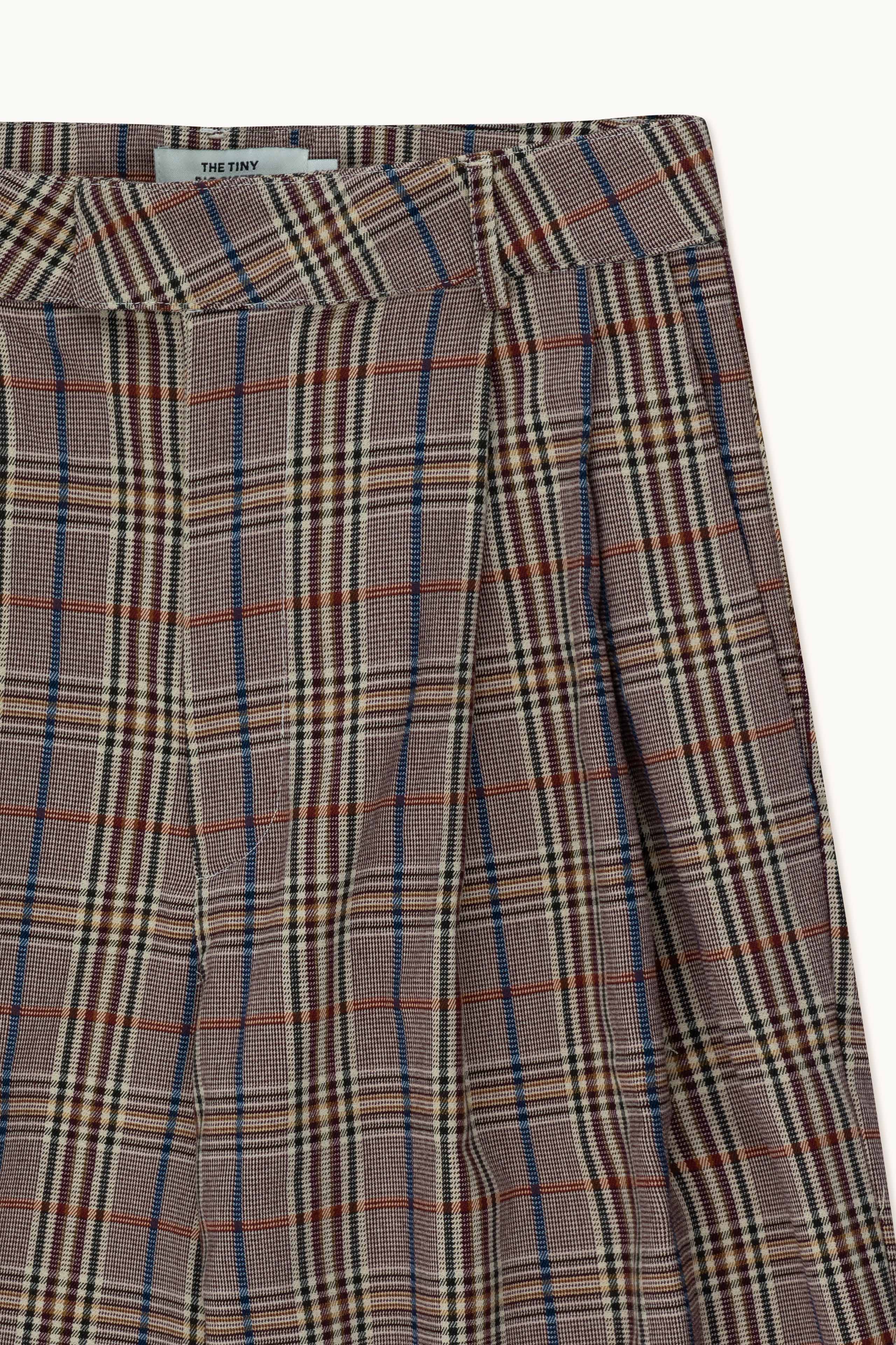 PLISADO CHECK PANTALONES