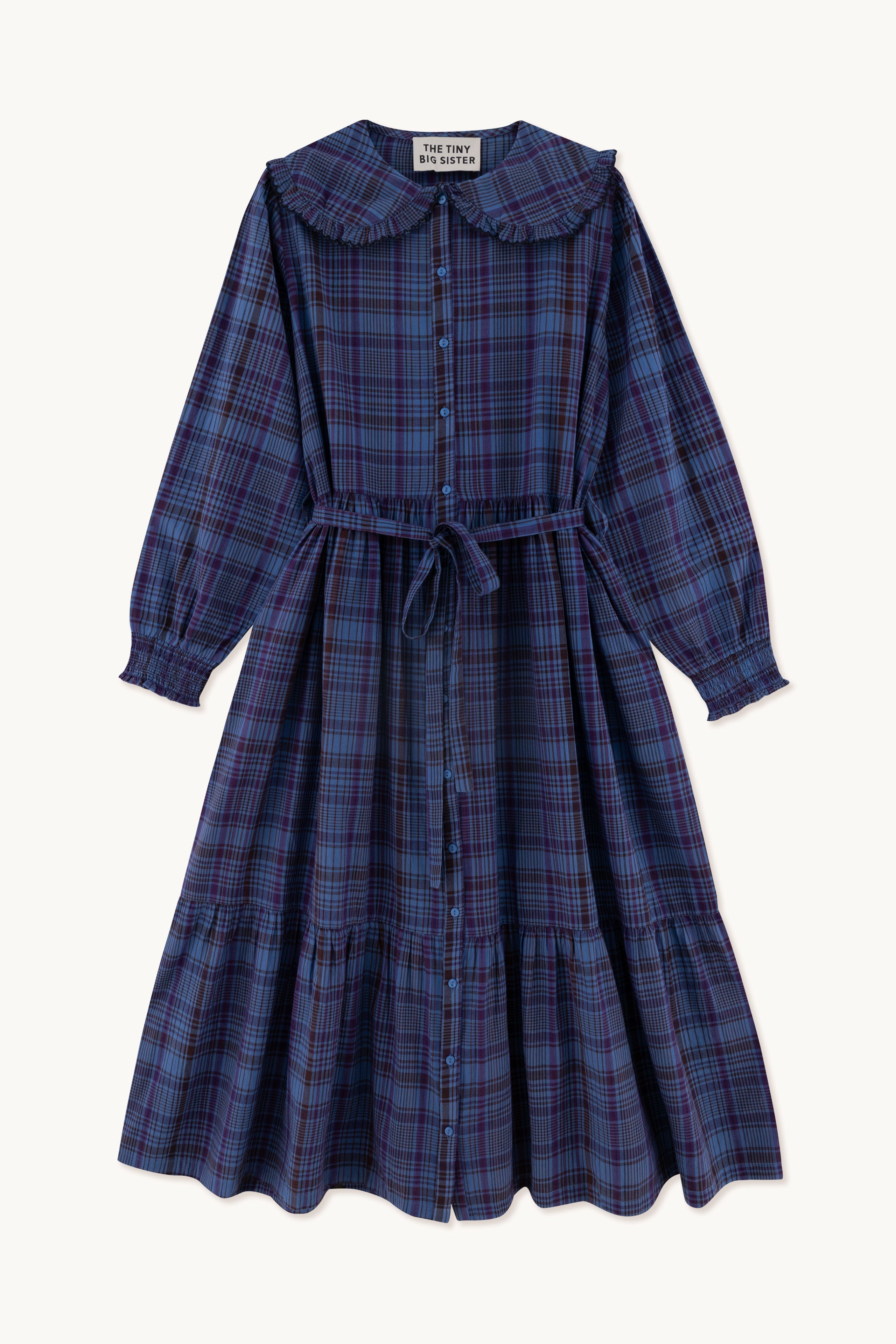 CHECK DRESS