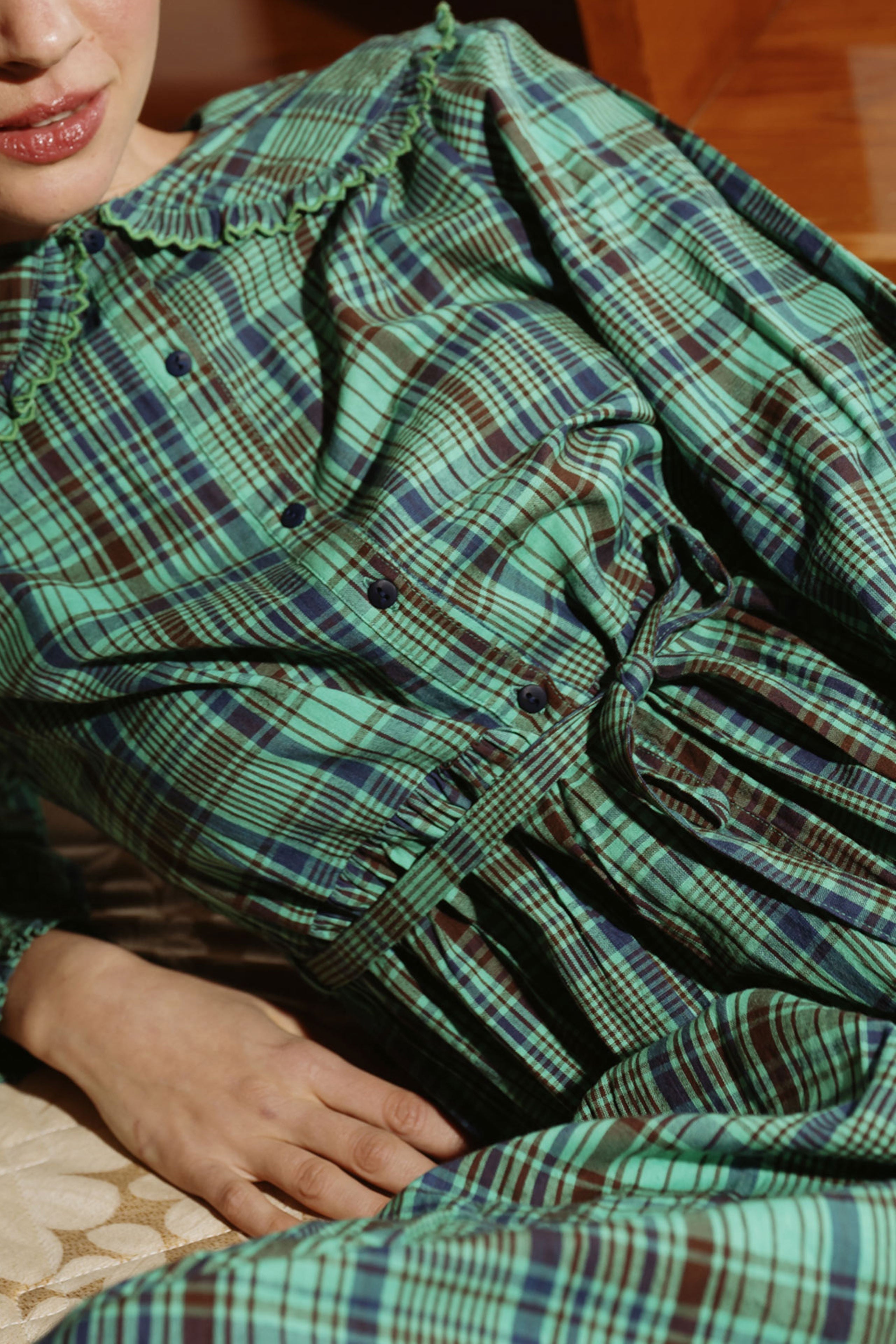 CHECK VESTIDO