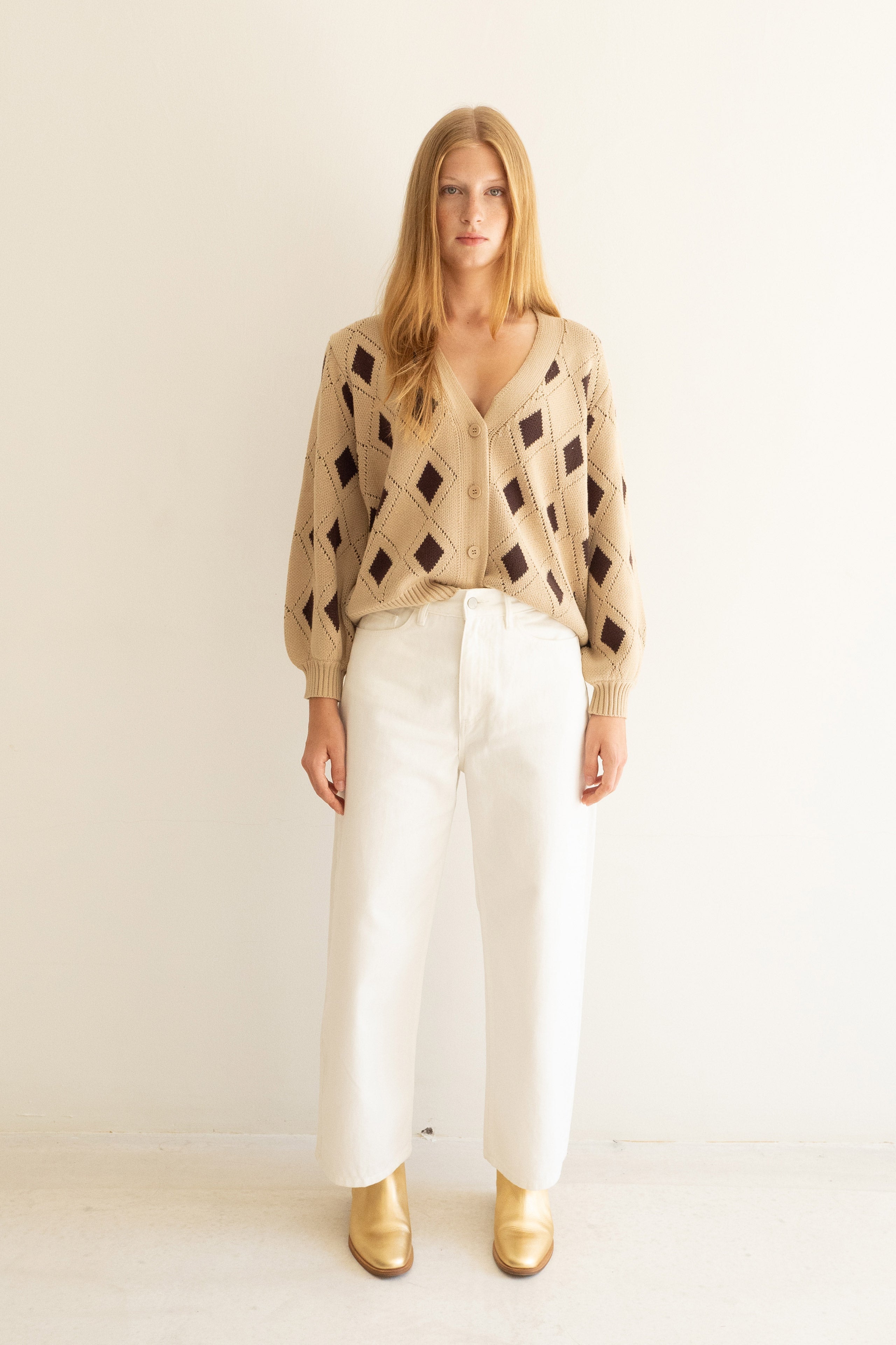 NORA BICOLOR CARDIGAN