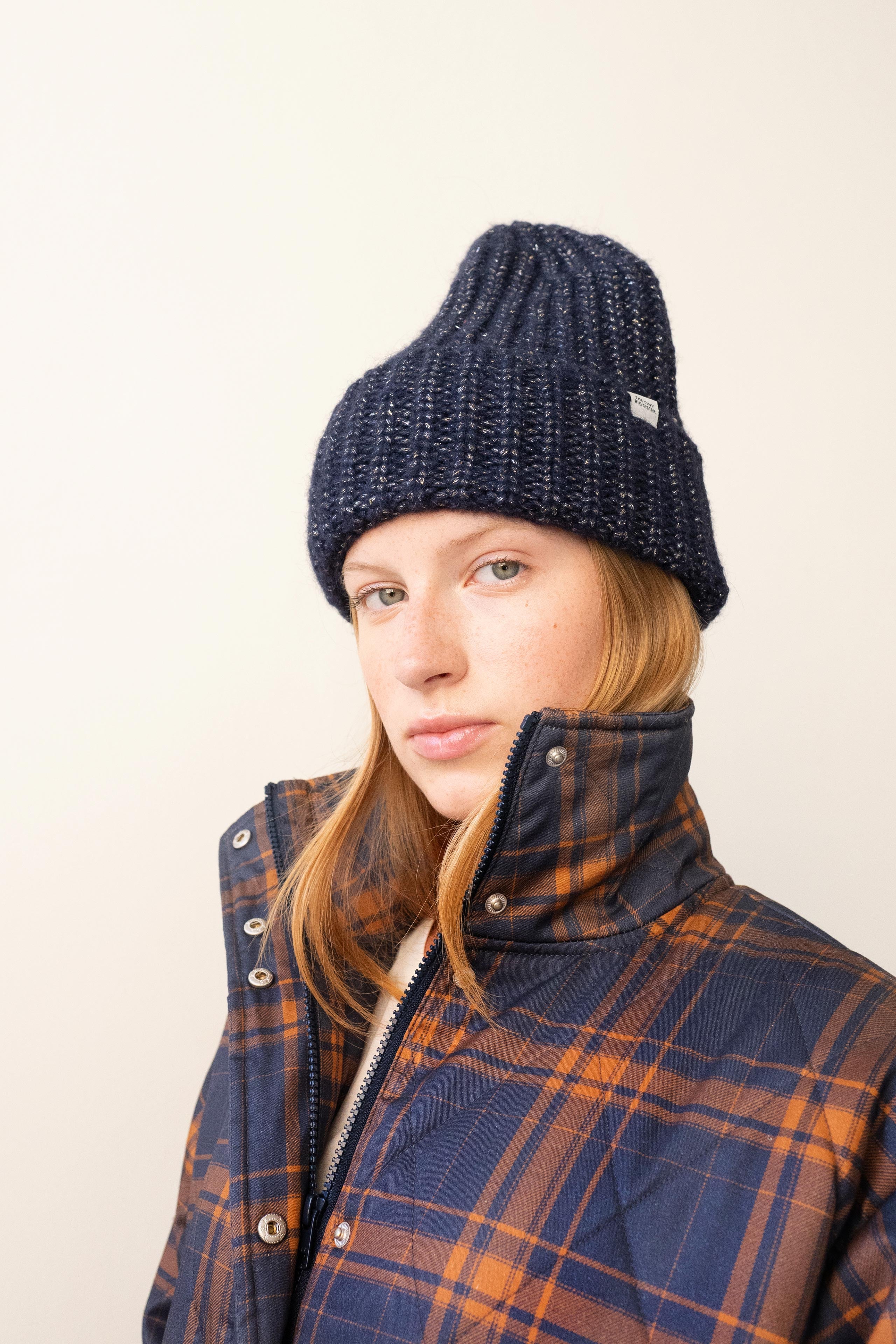 CHECK QULITED JACKET