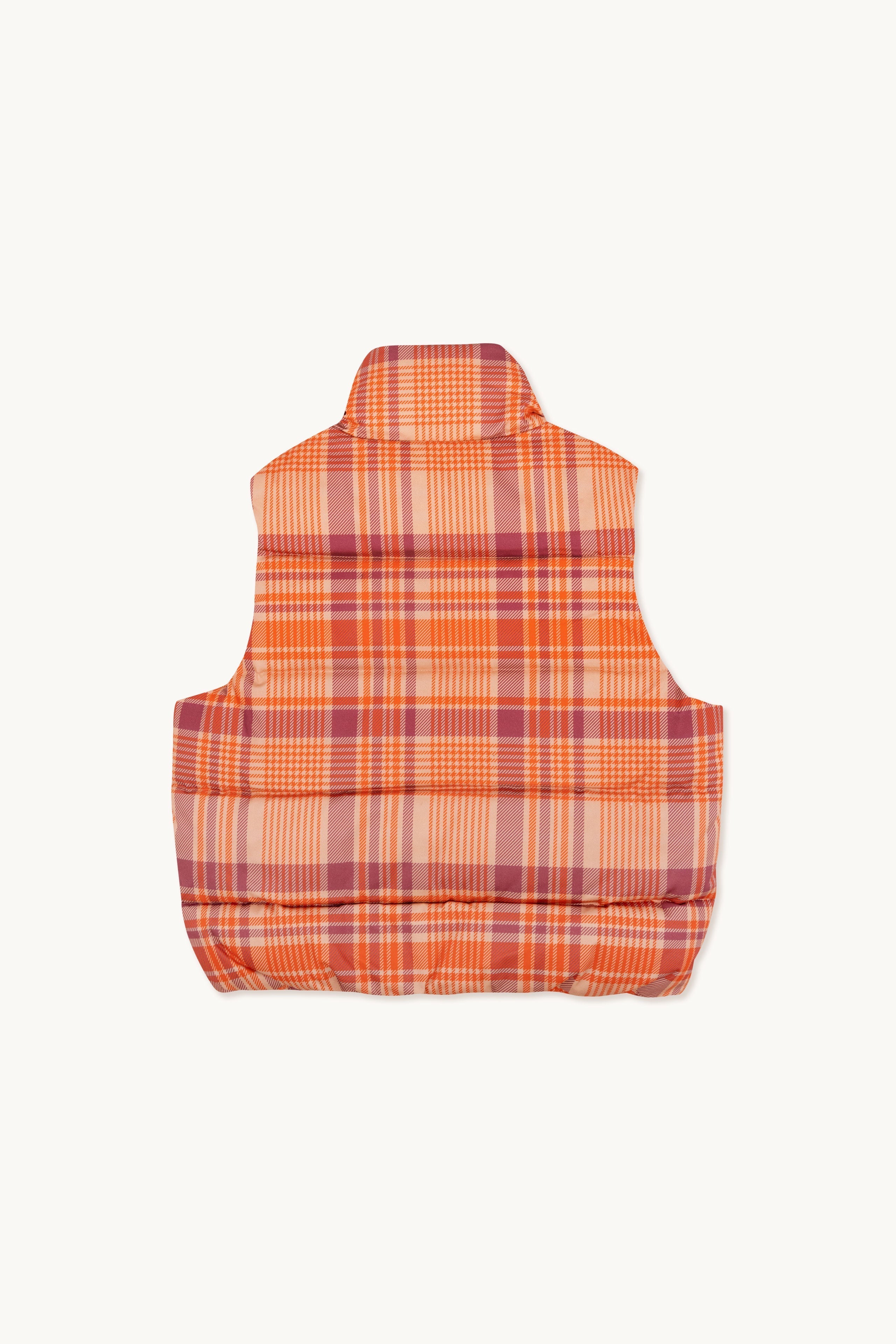 CHECK DOWN VEST