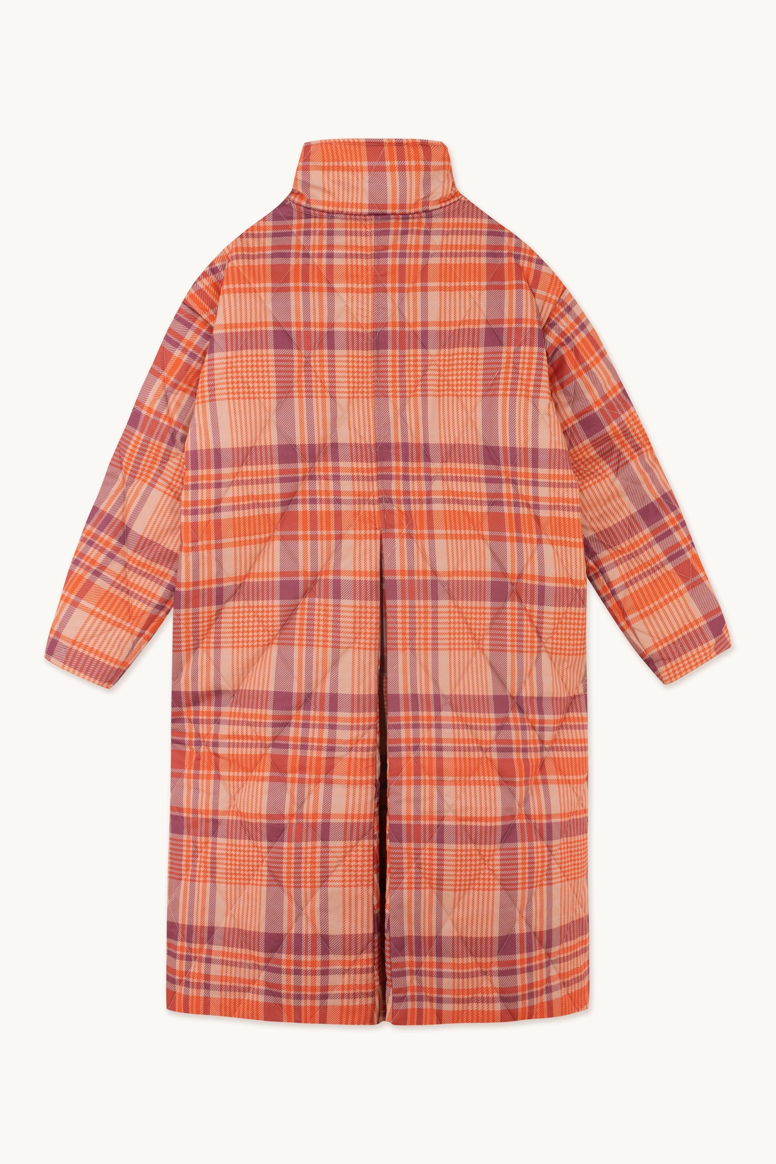 CHECK QUILTED JACKET