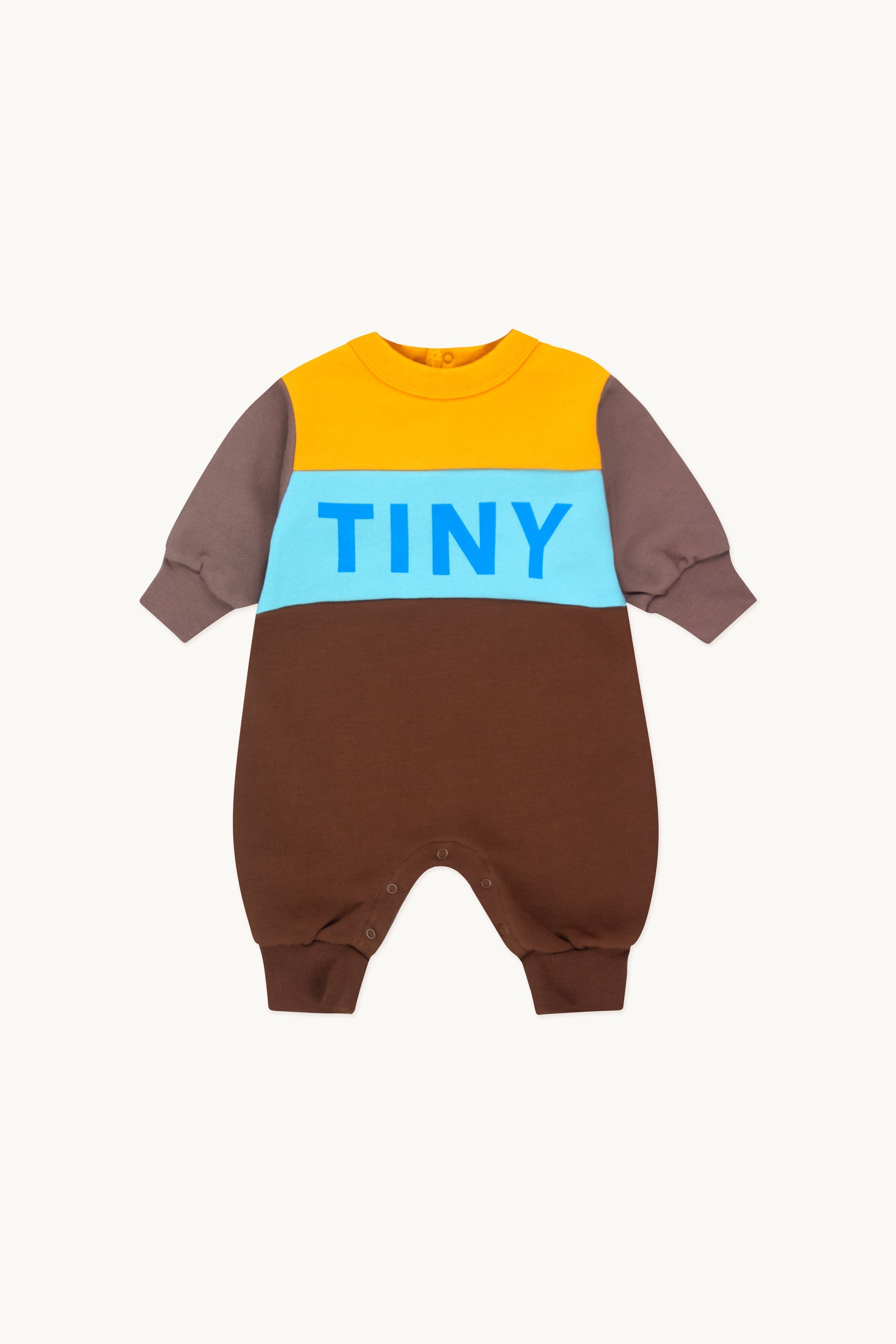 COLOR BLOCK ONE-PIECE