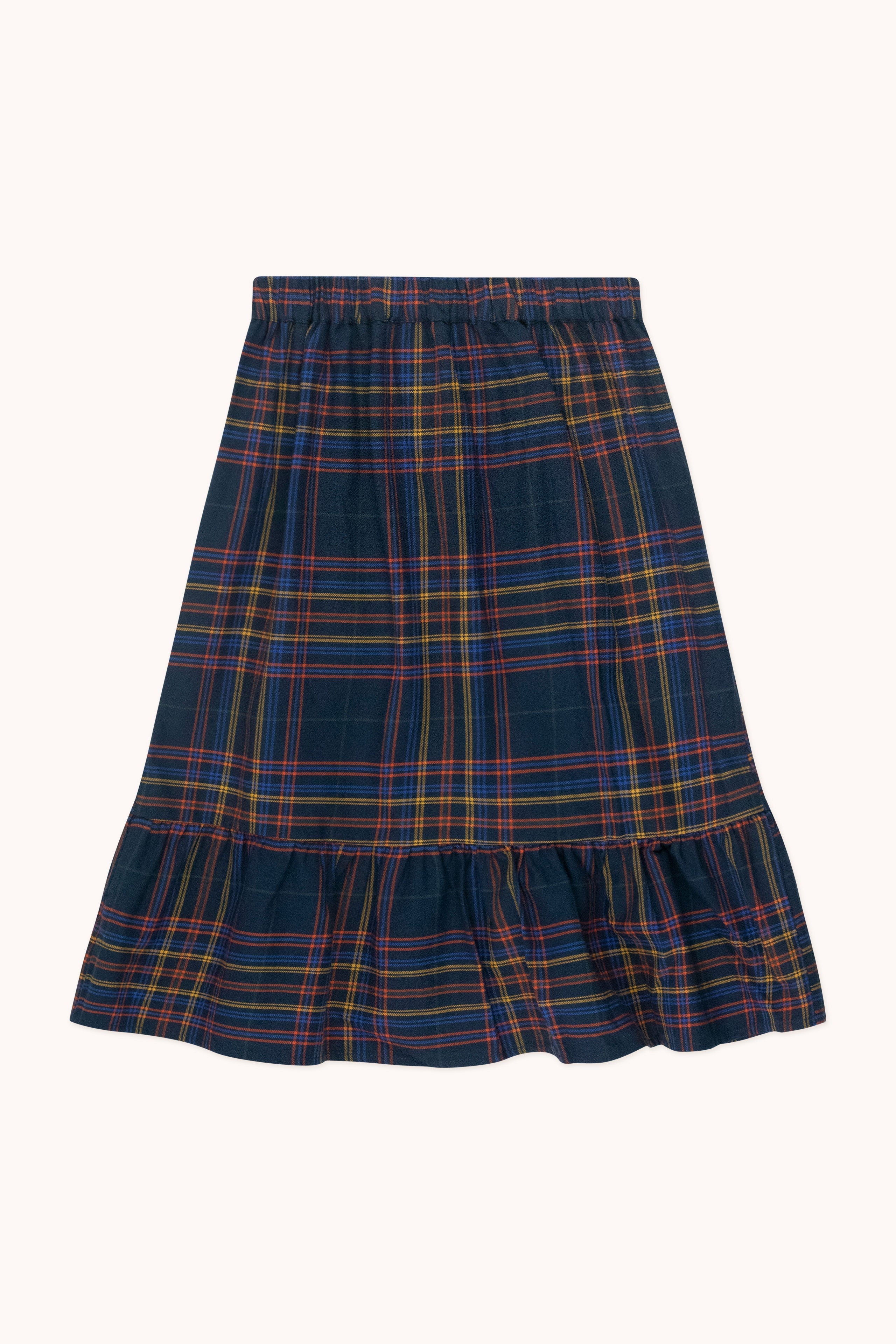 WRAP FLANNEL SKIRT
