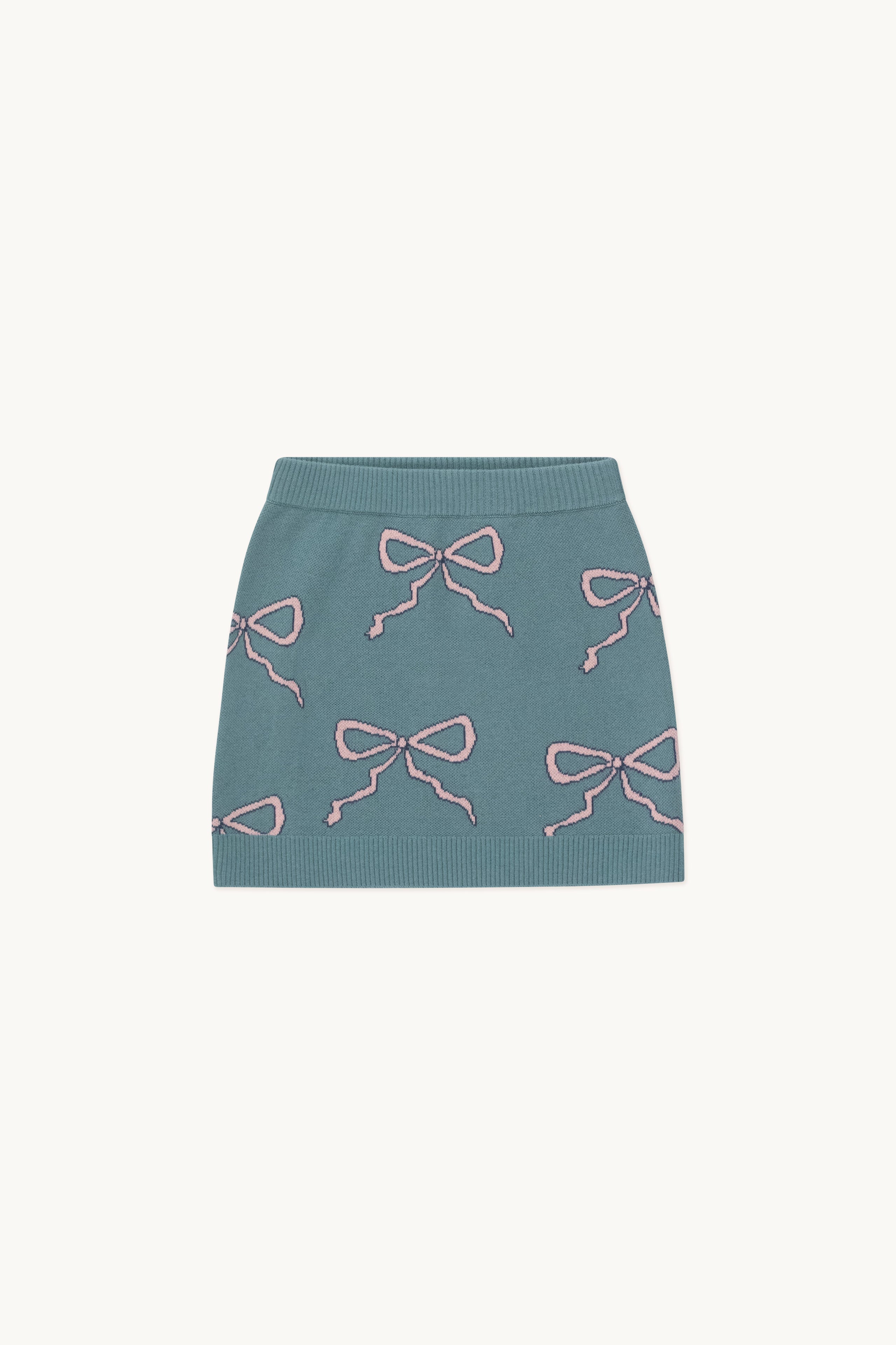 BOW SHORT SKIRT