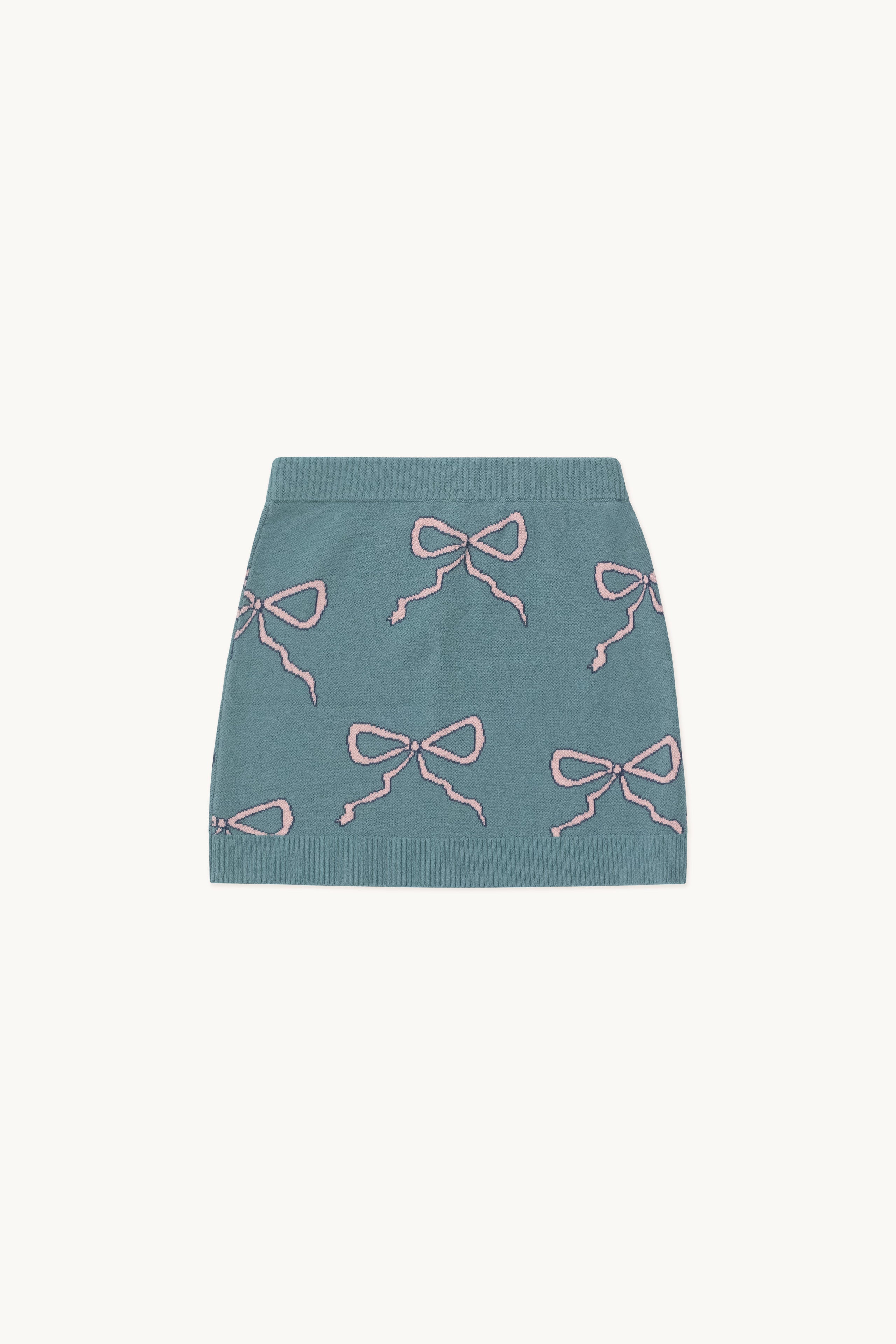 BOW SHORT SKIRT