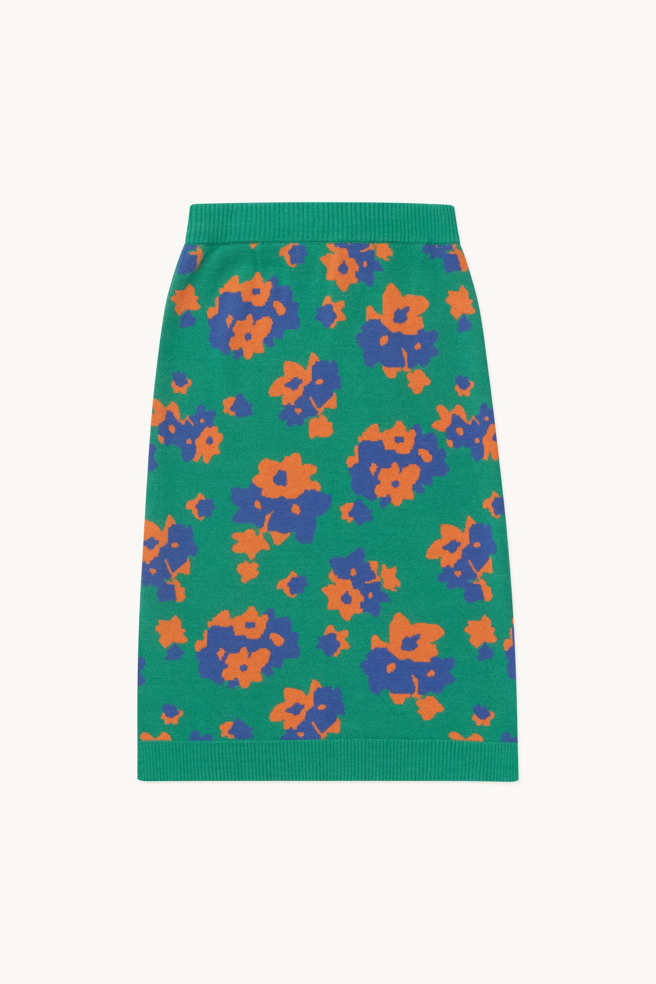 FLOWERS LONG SKIRT