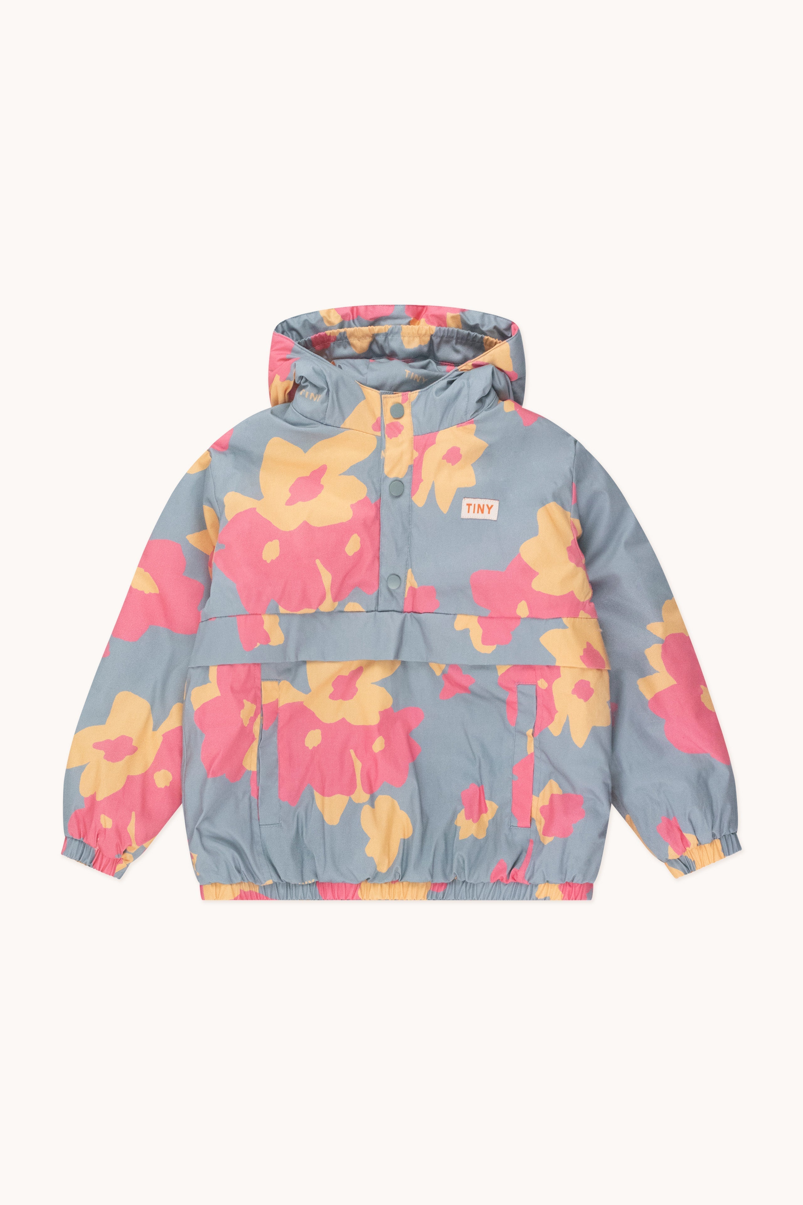 FLOWERS CHAQUETA ACOLCHADA