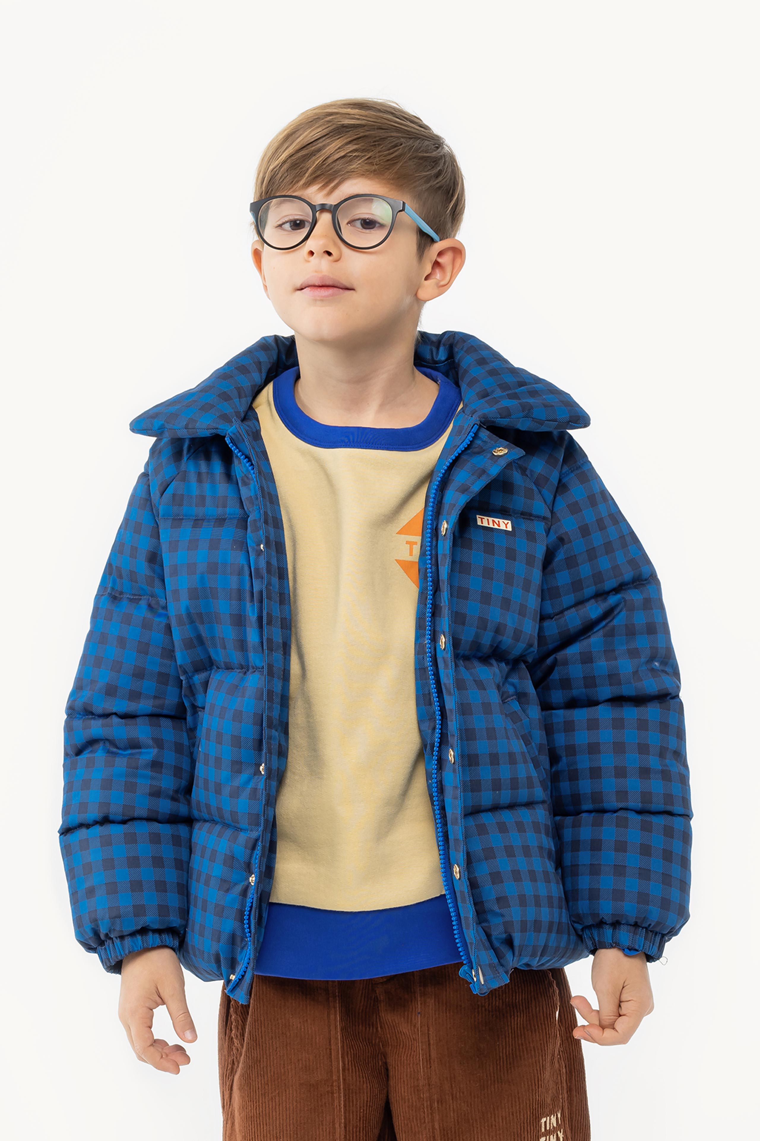 VICHY SHORT CHAQUETA ACOLCHADA