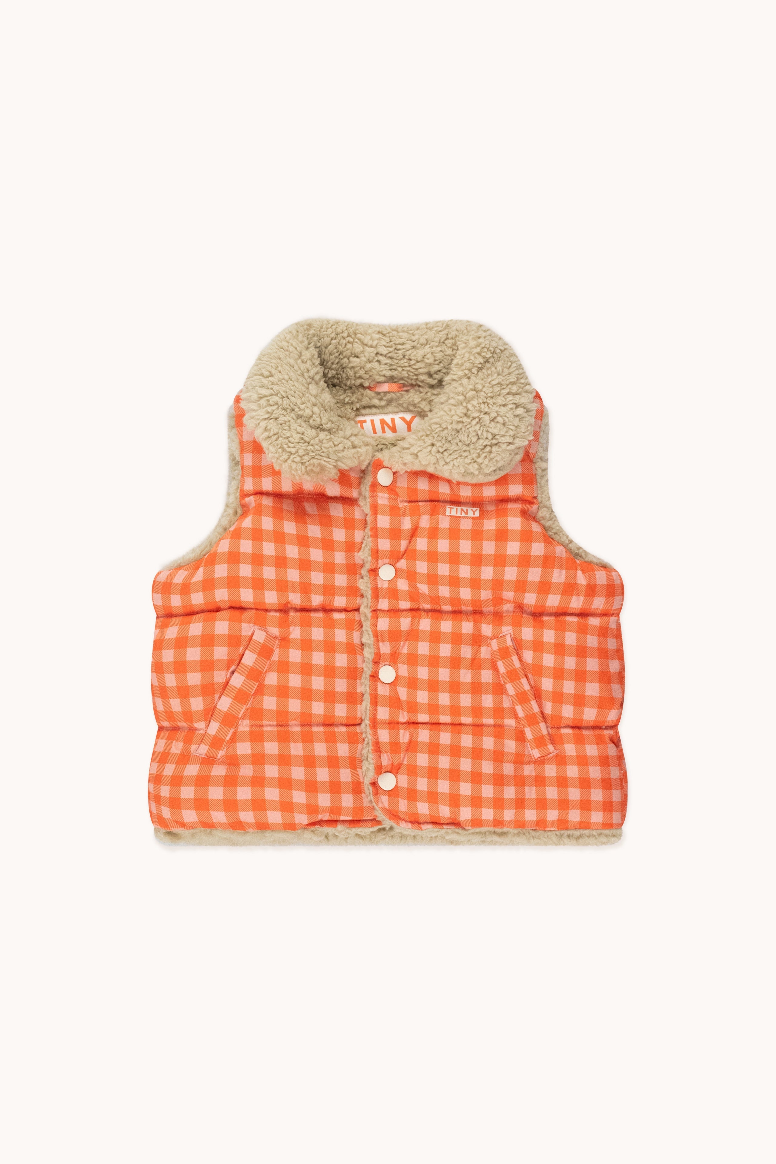 VICHY CHALECO ACOLCHADO