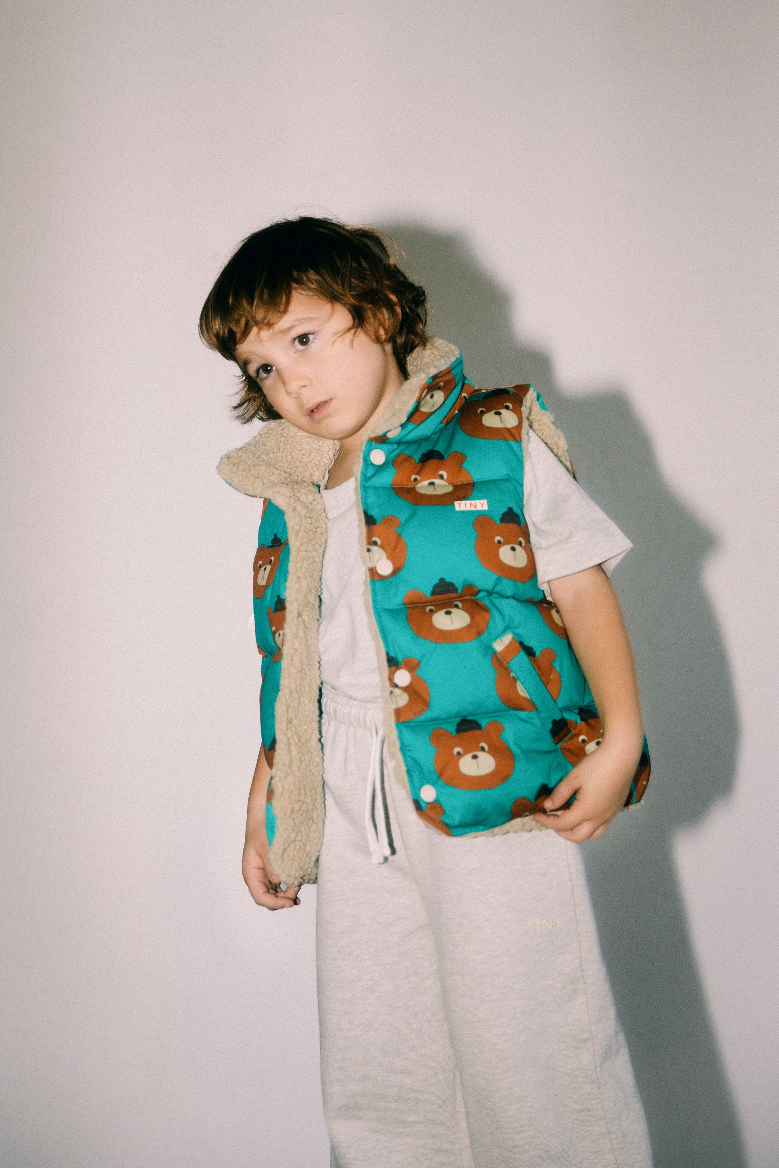 BEARS CHALECO ACOLCHADO