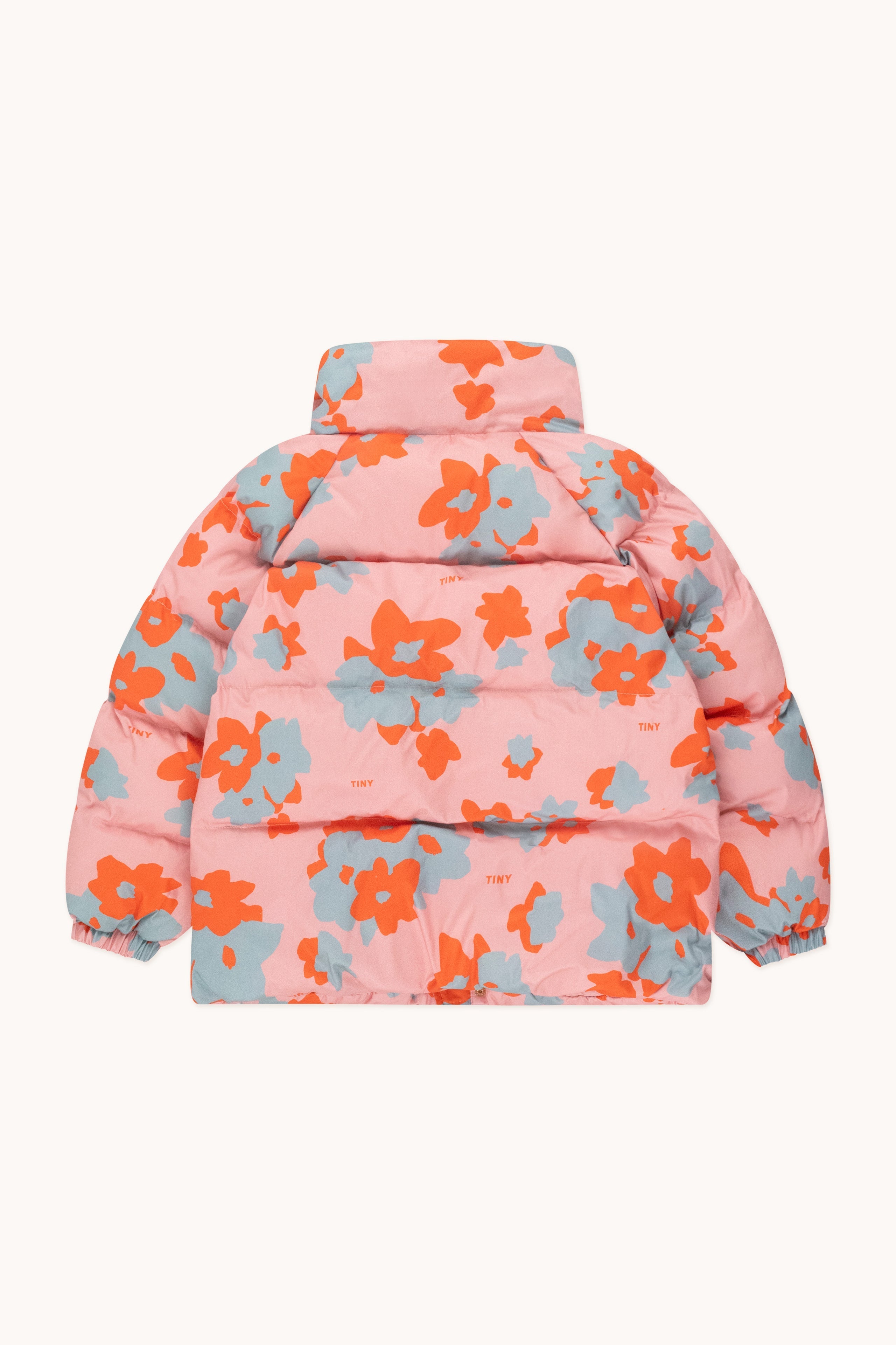FLOWERS SHORT CHAQUETA ACOLCHADA