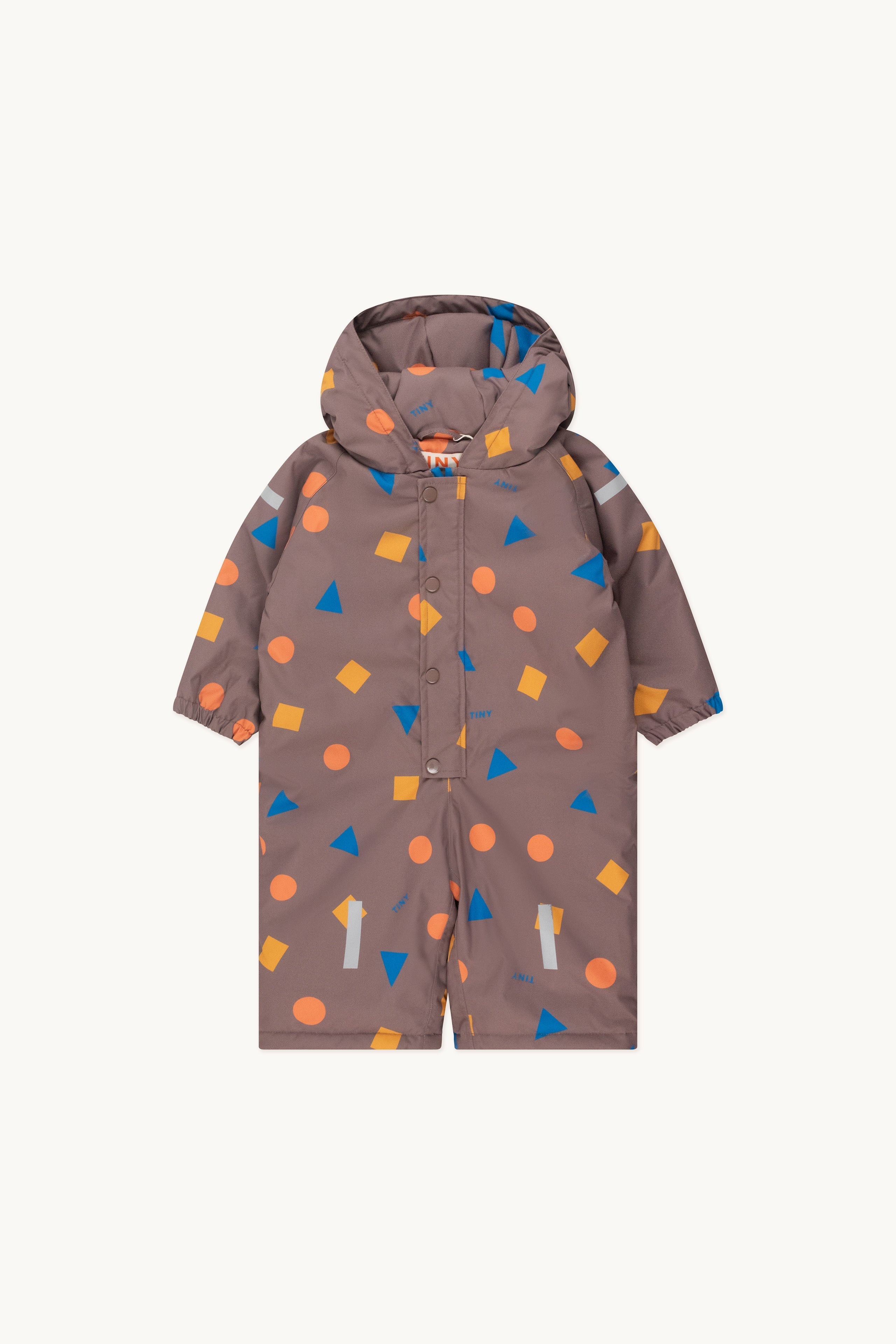 GEOMETRIC SNOW ONE-PIECE