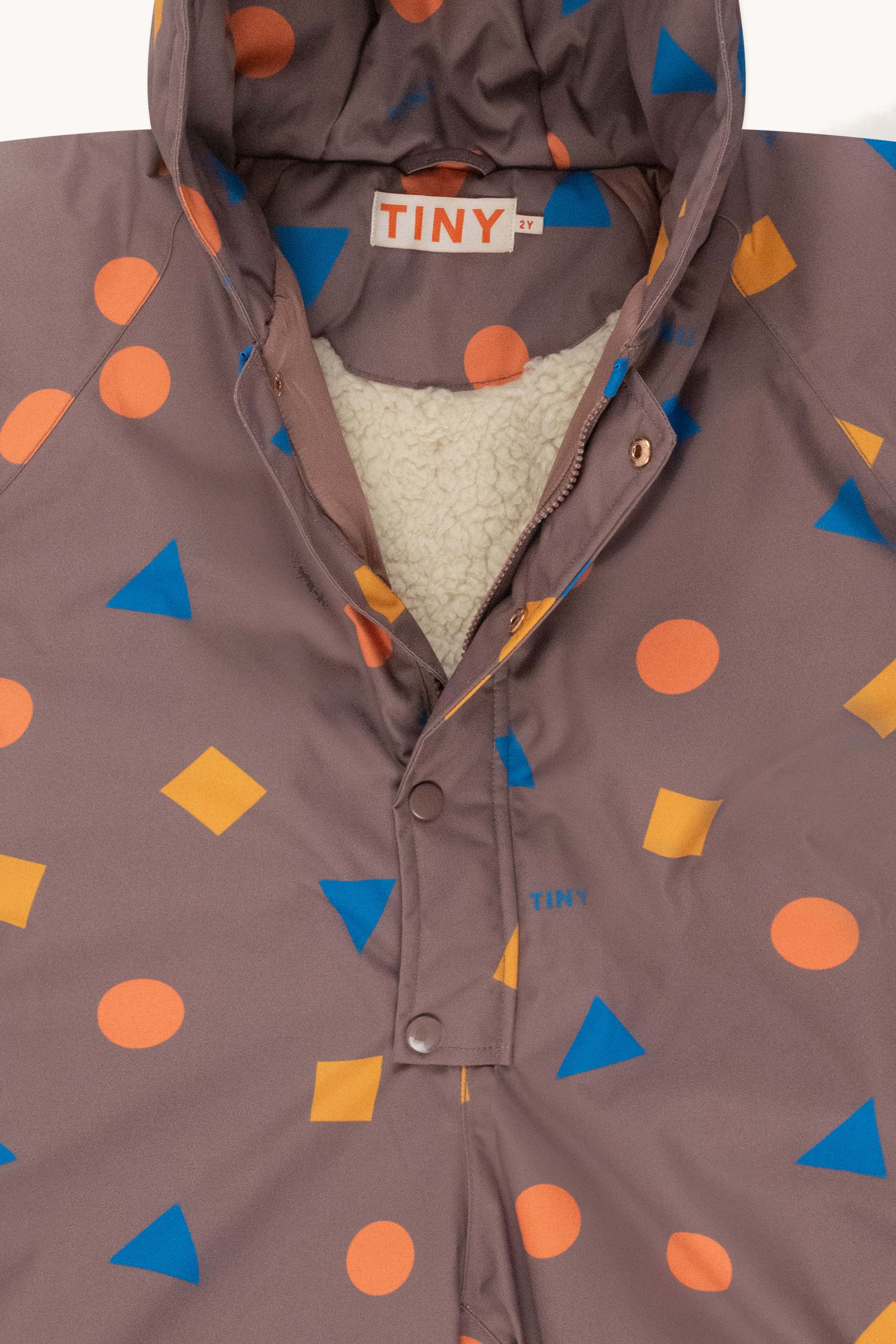 GEOMETRIC SNOW ONE-PIECE