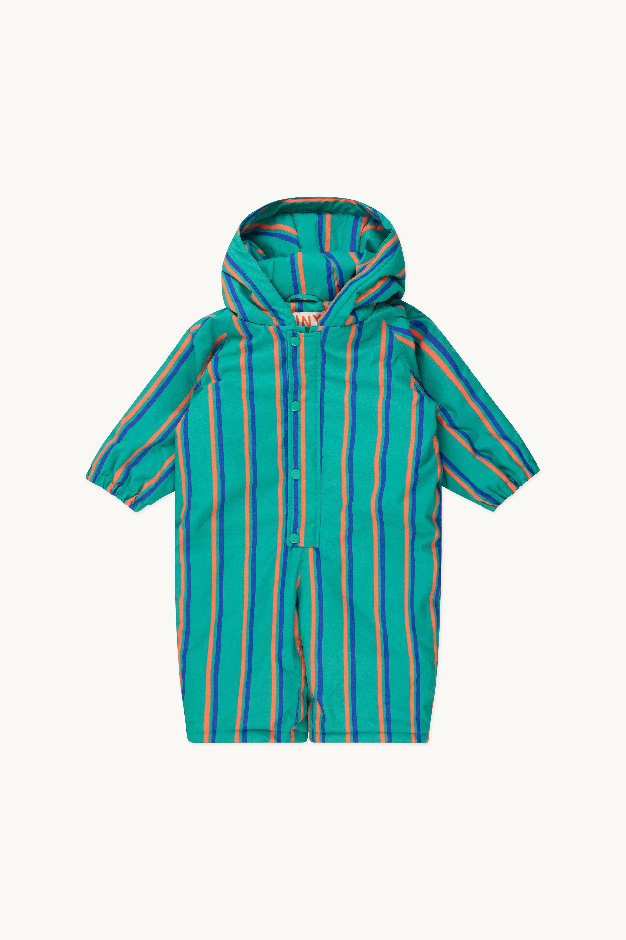 STRIPES SNOW ONE-PIECE