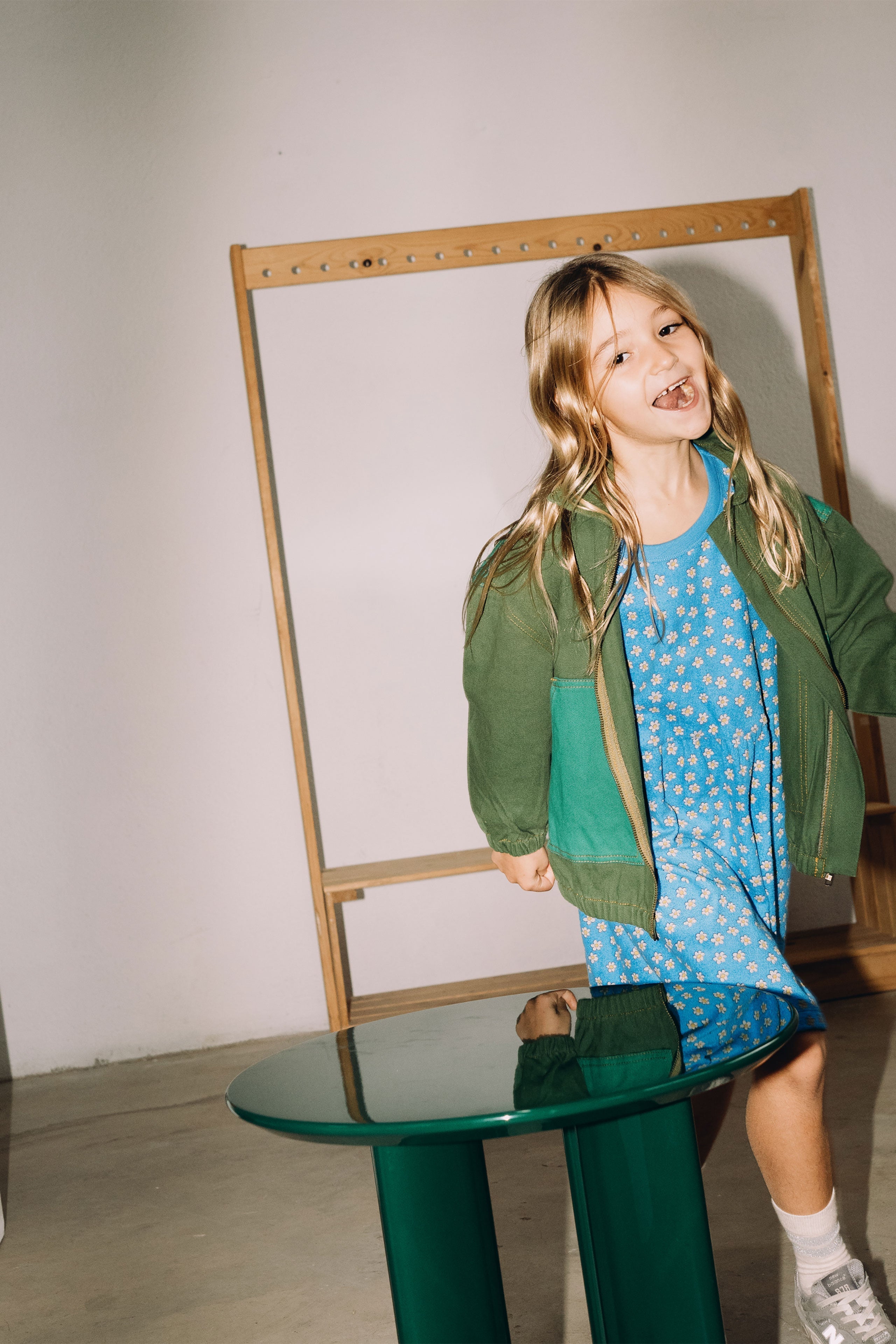 COLOR BLOCKED JACKET
