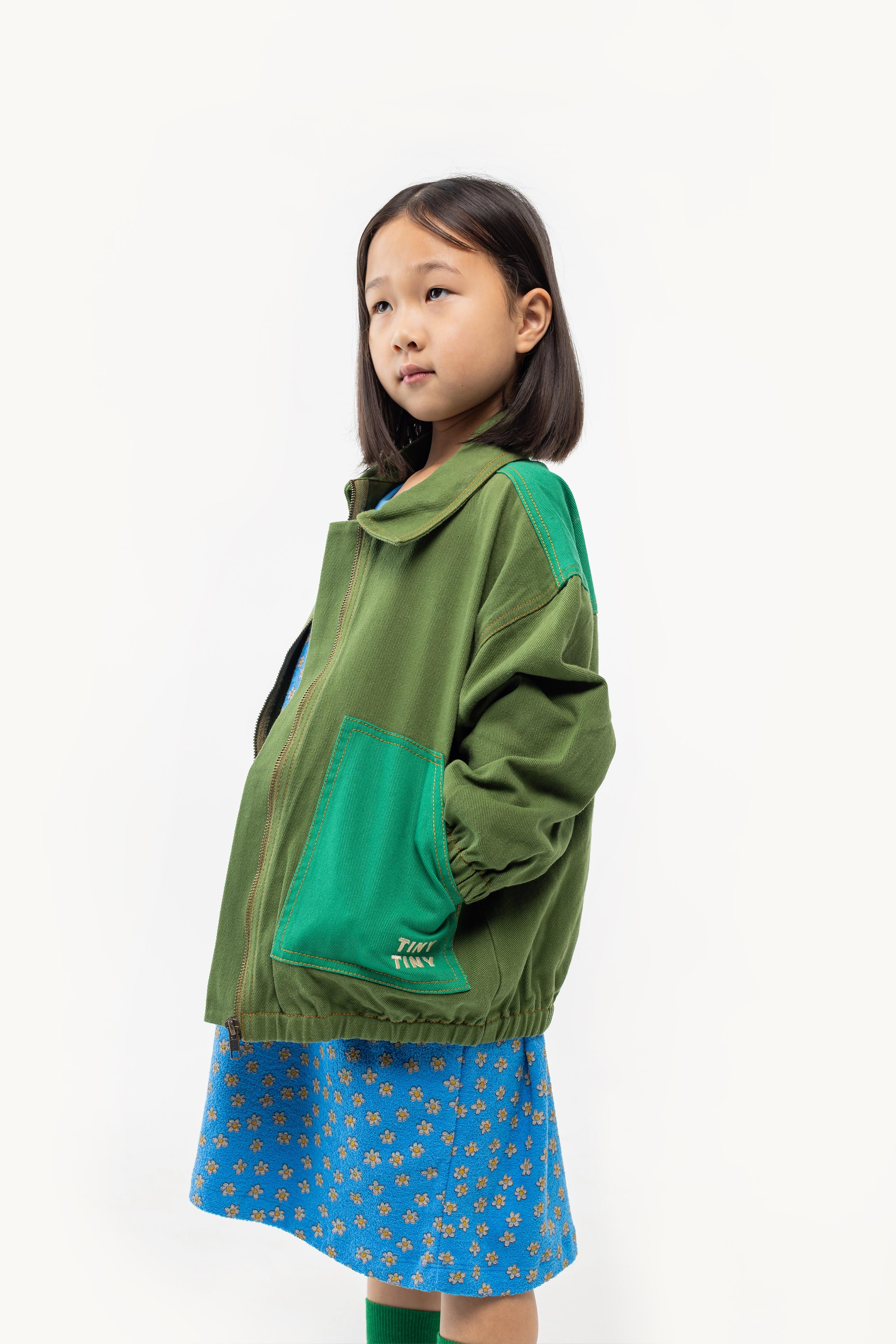 COLOR BLOCKED JACKET