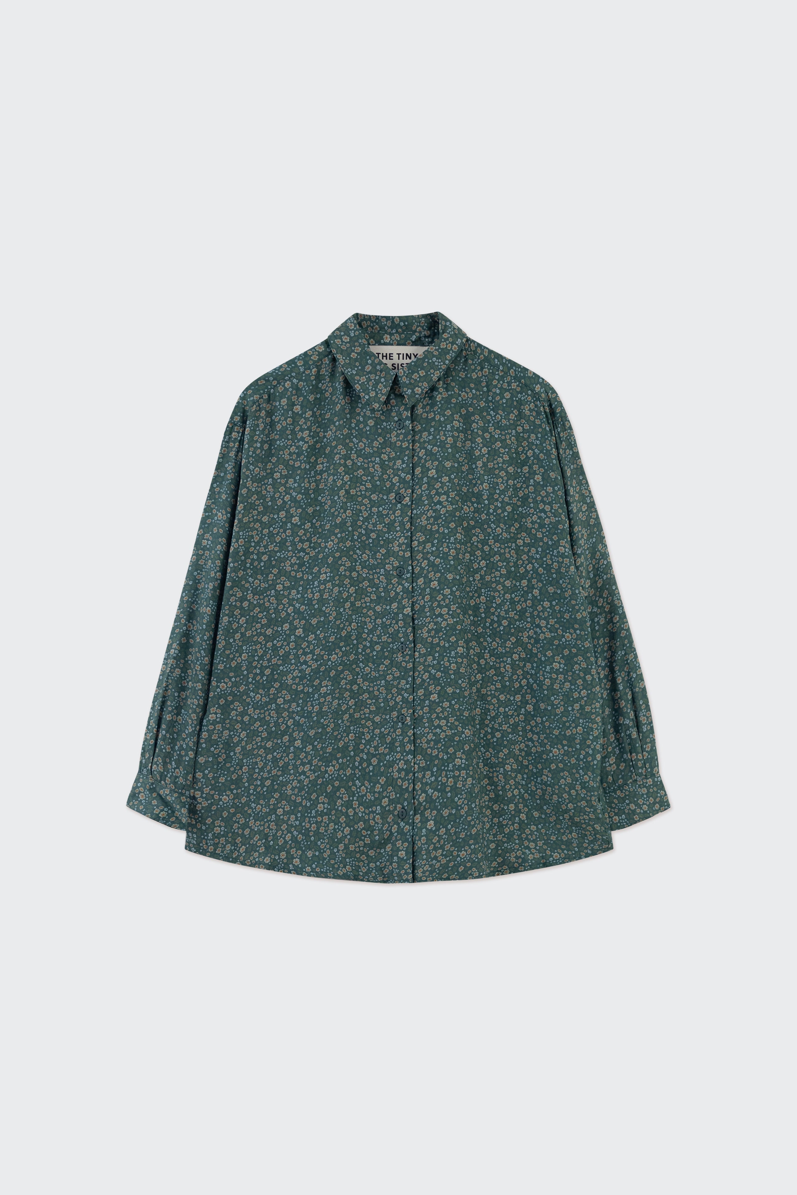 FLOWERS VISCOSE SHIRT