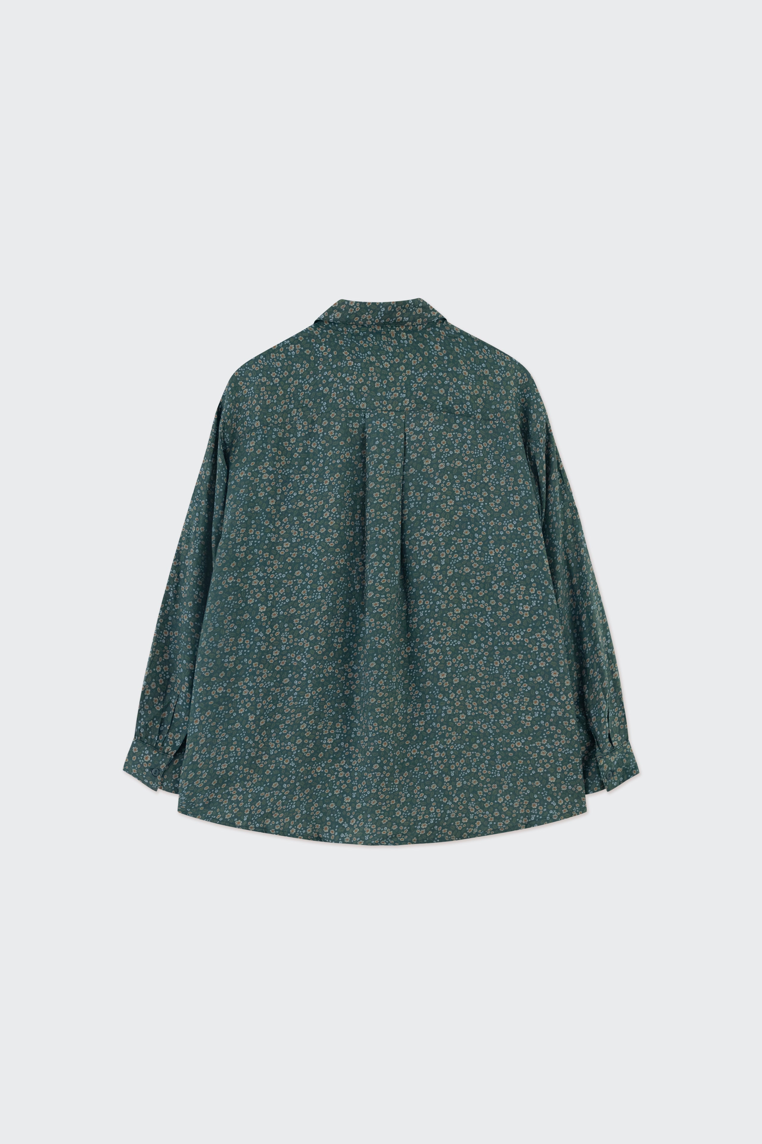 FLOWERS VISCOSE SHIRT
