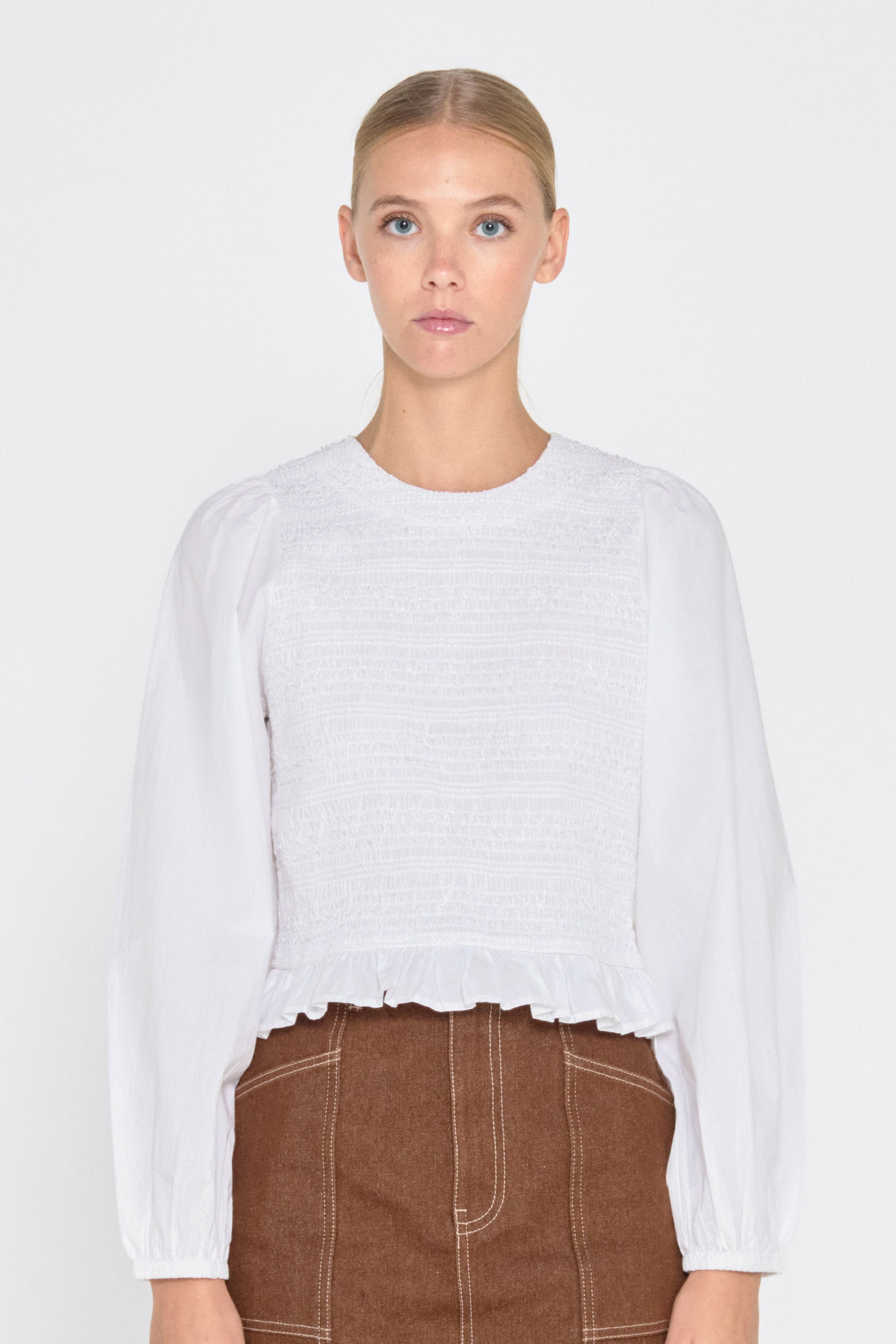 SMOCKED TOP