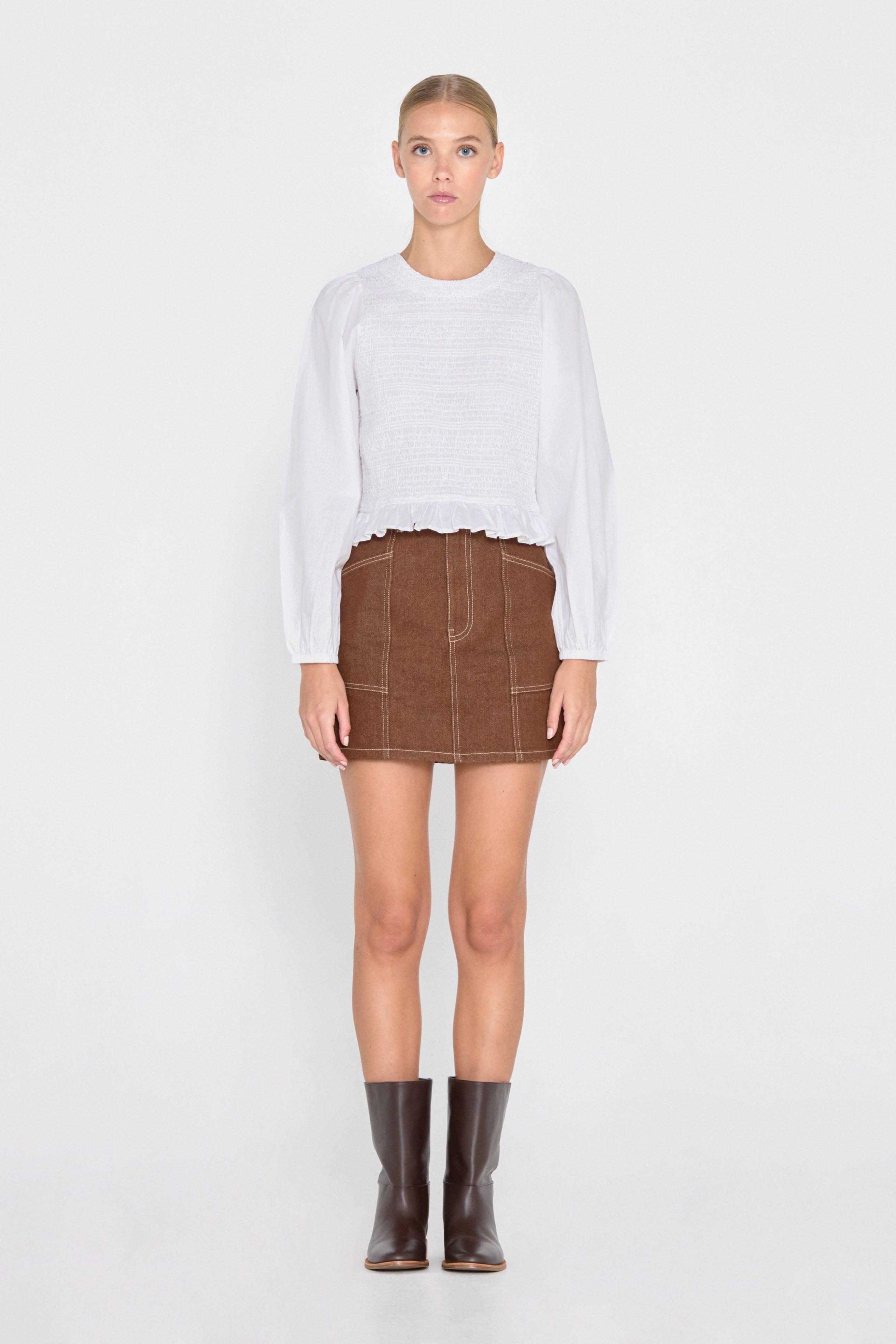 SMOCKED TOP