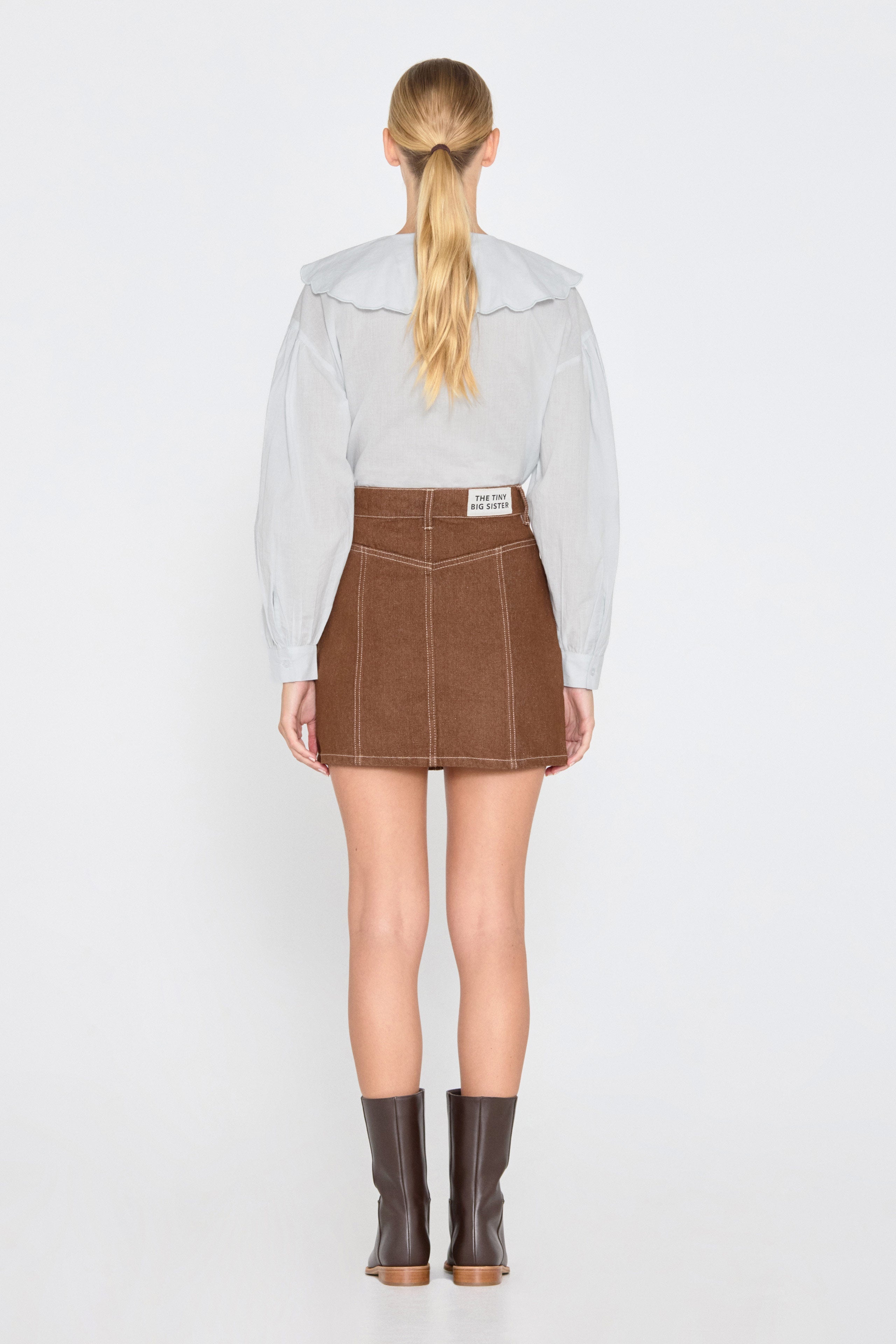 SCALLOPED SHIRT