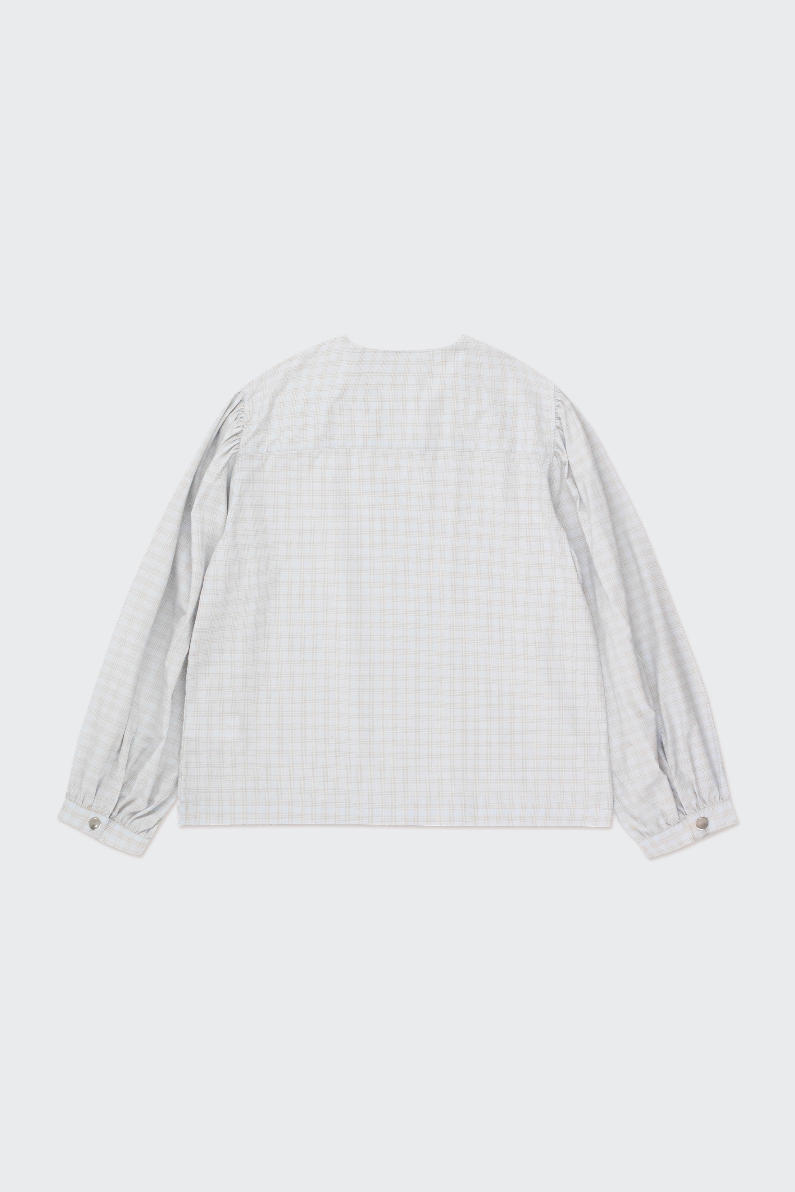 CHECK BLOUSE