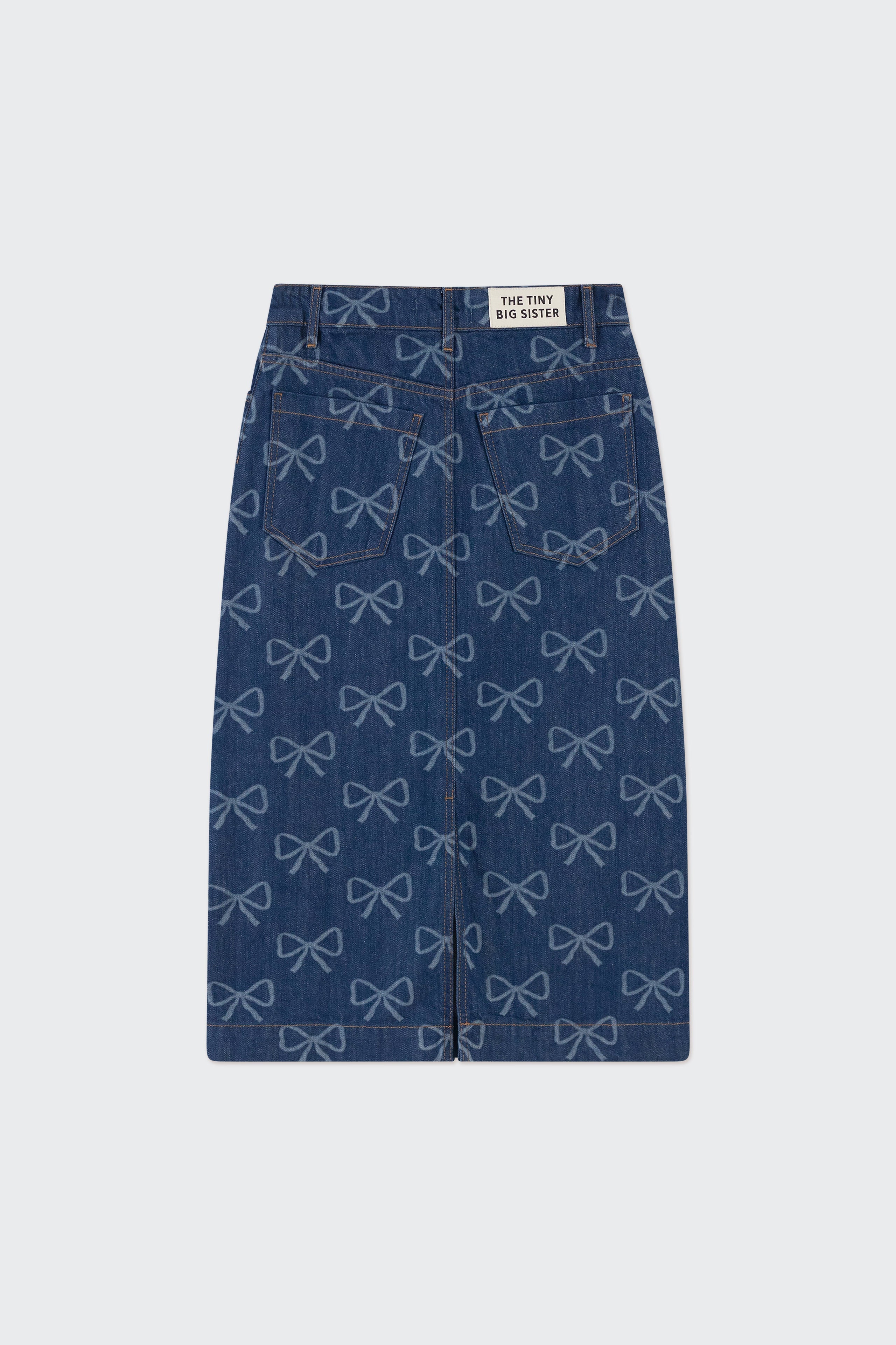 FALDA DENIM LAZOS AGNES