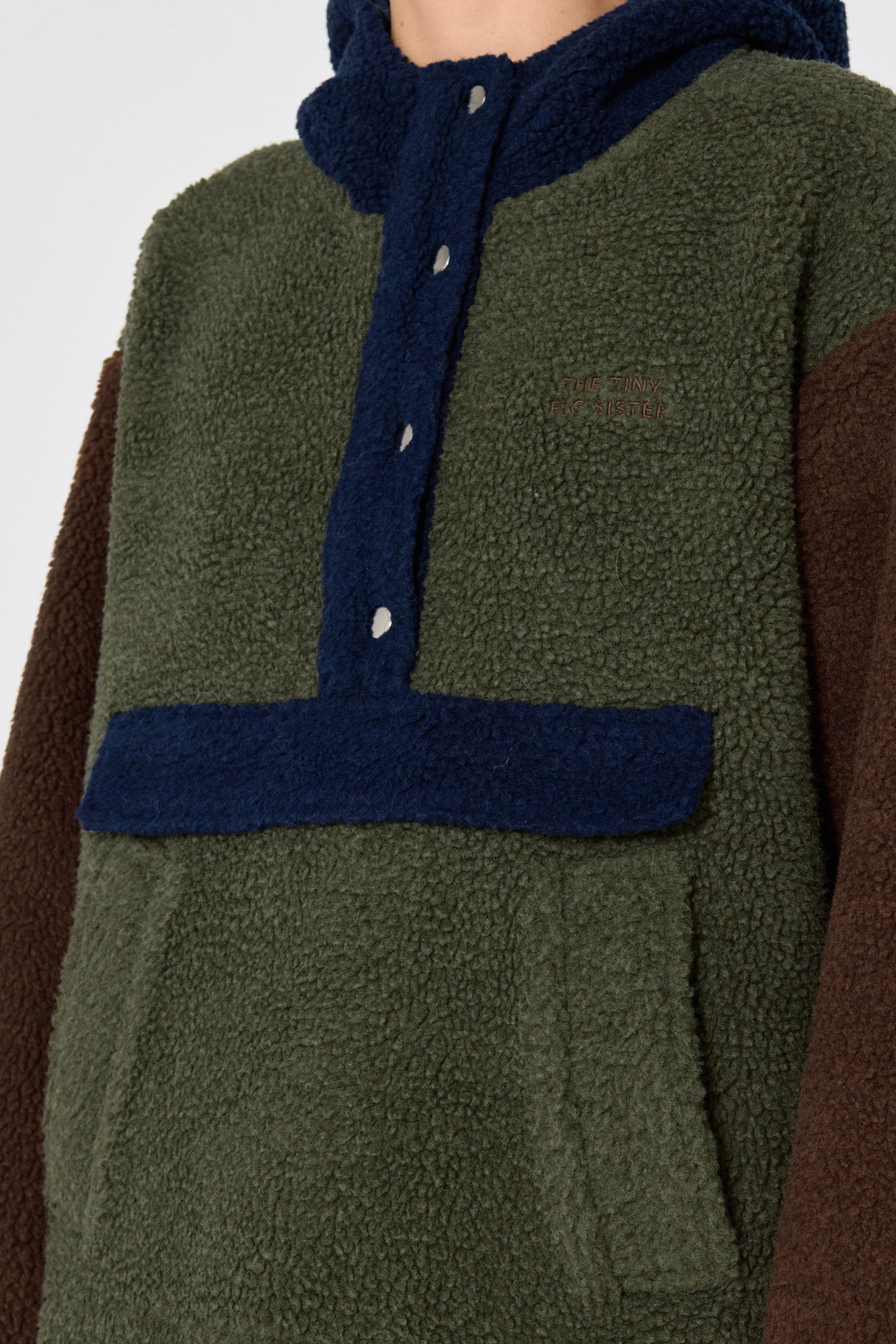 SHERPA CHAQUETA CON CAPUCHA