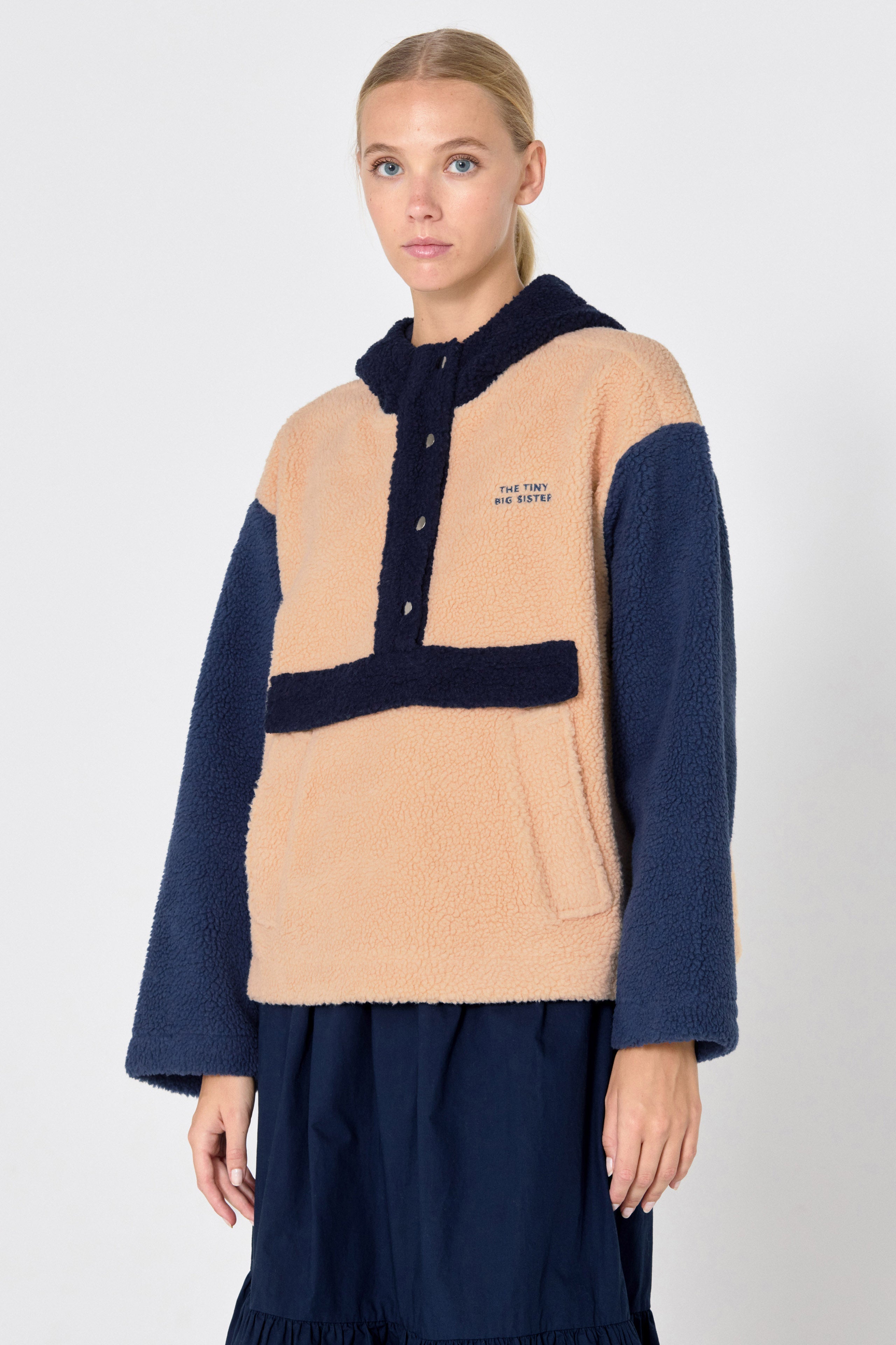 SHERPA CHAQUETA CON CAPUCHA