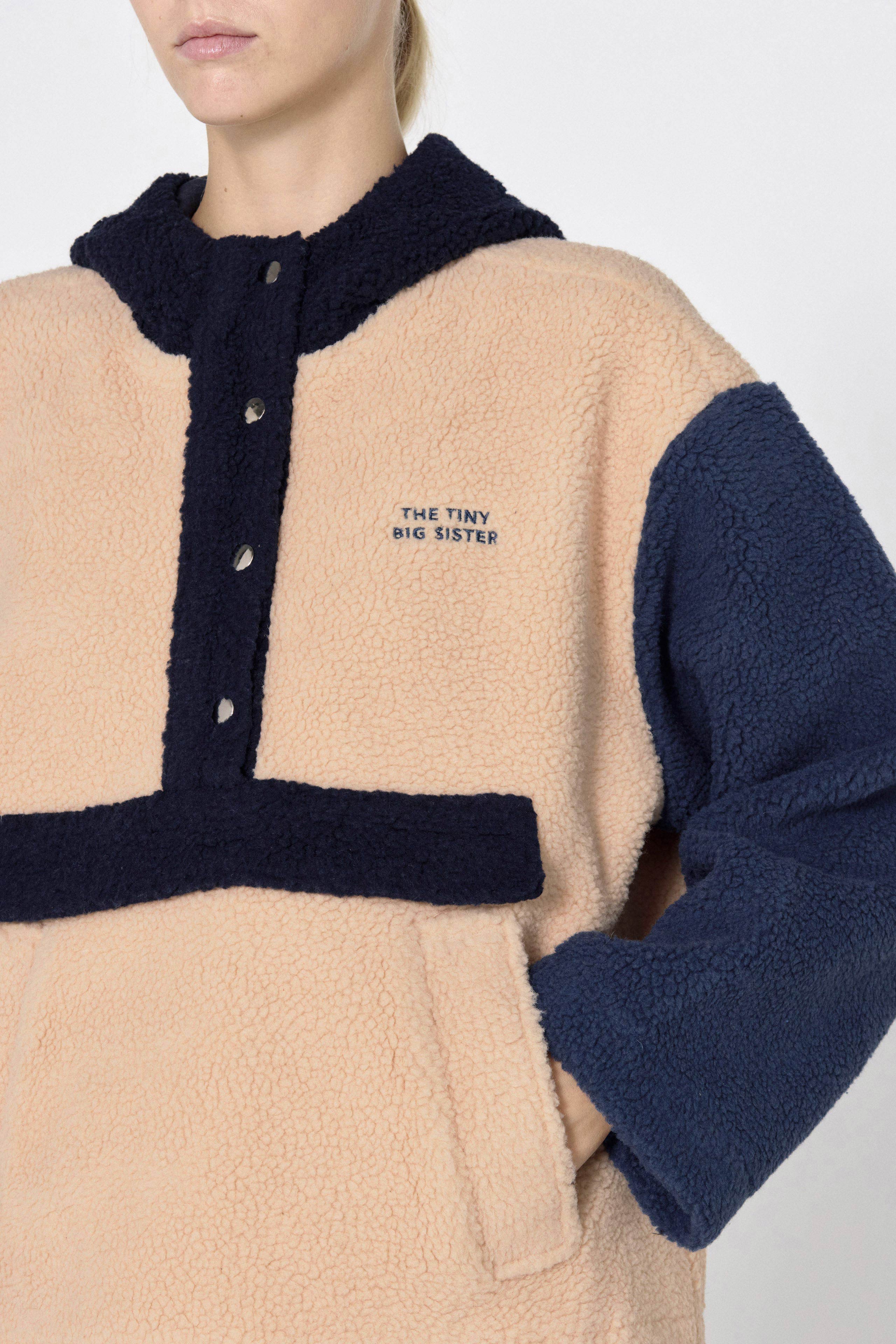 SHERPA CHAQUETA CON CAPUCHA
