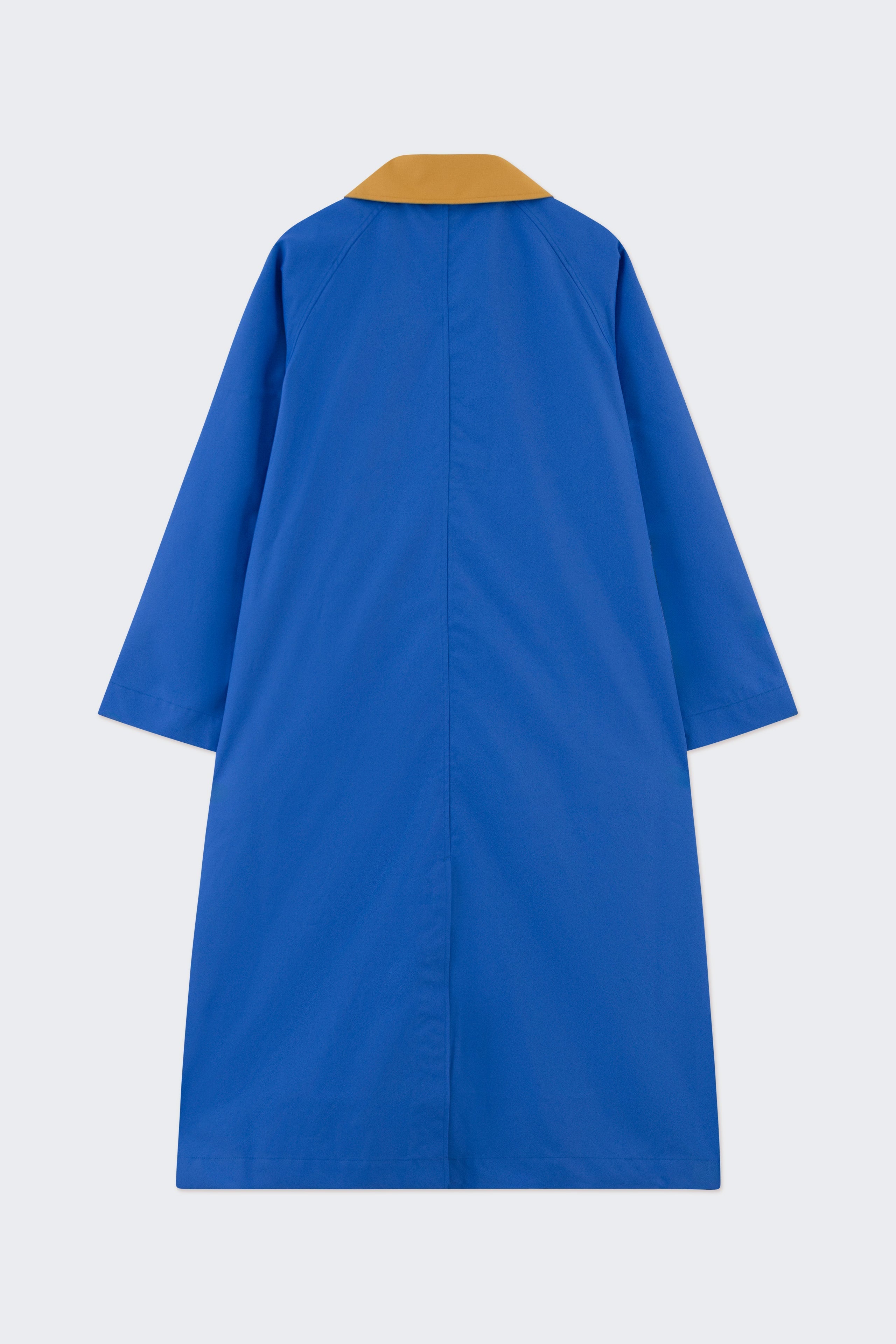 COLOR BLOCK TRENCHCOAT