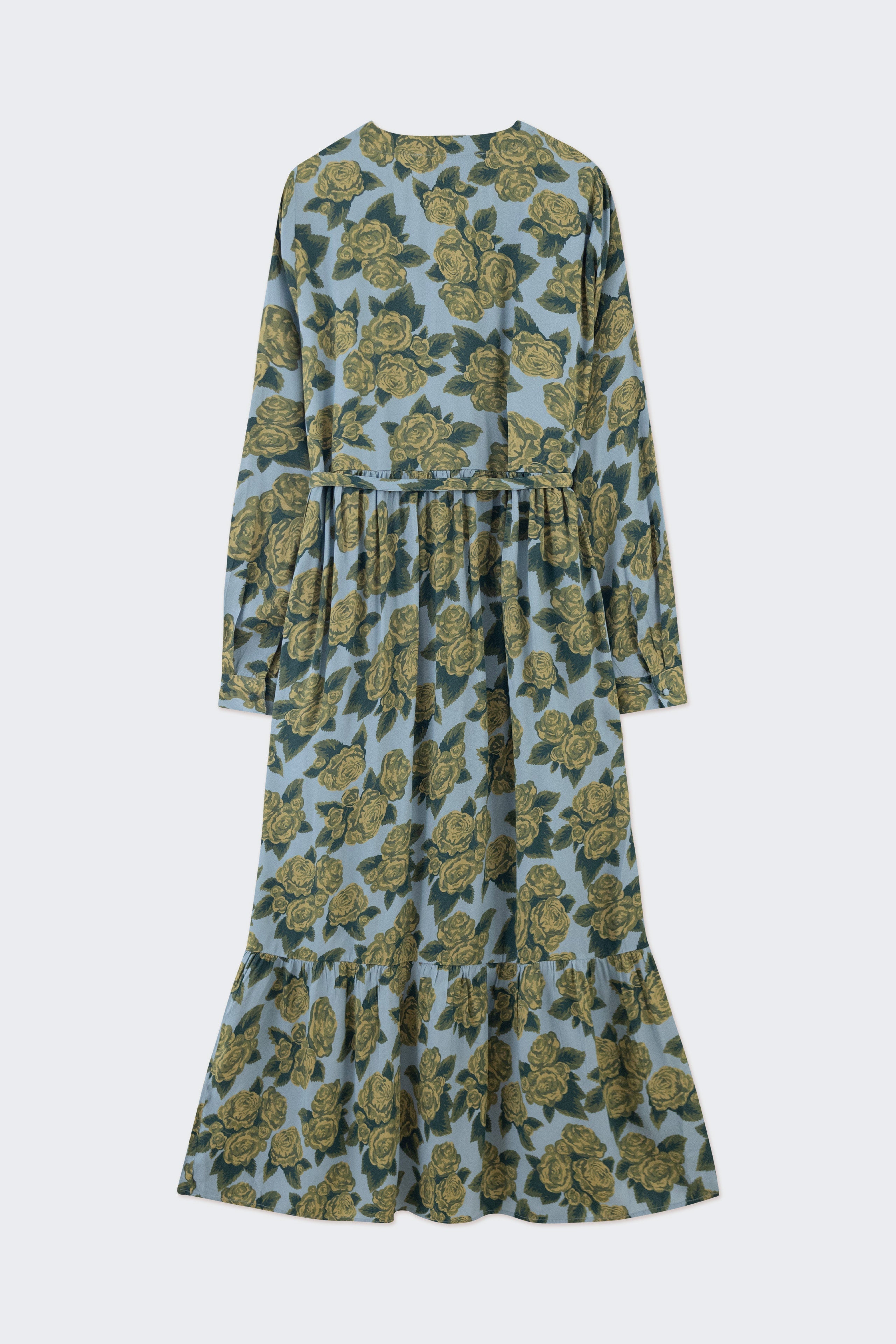 ROSES V-NECK DRESS