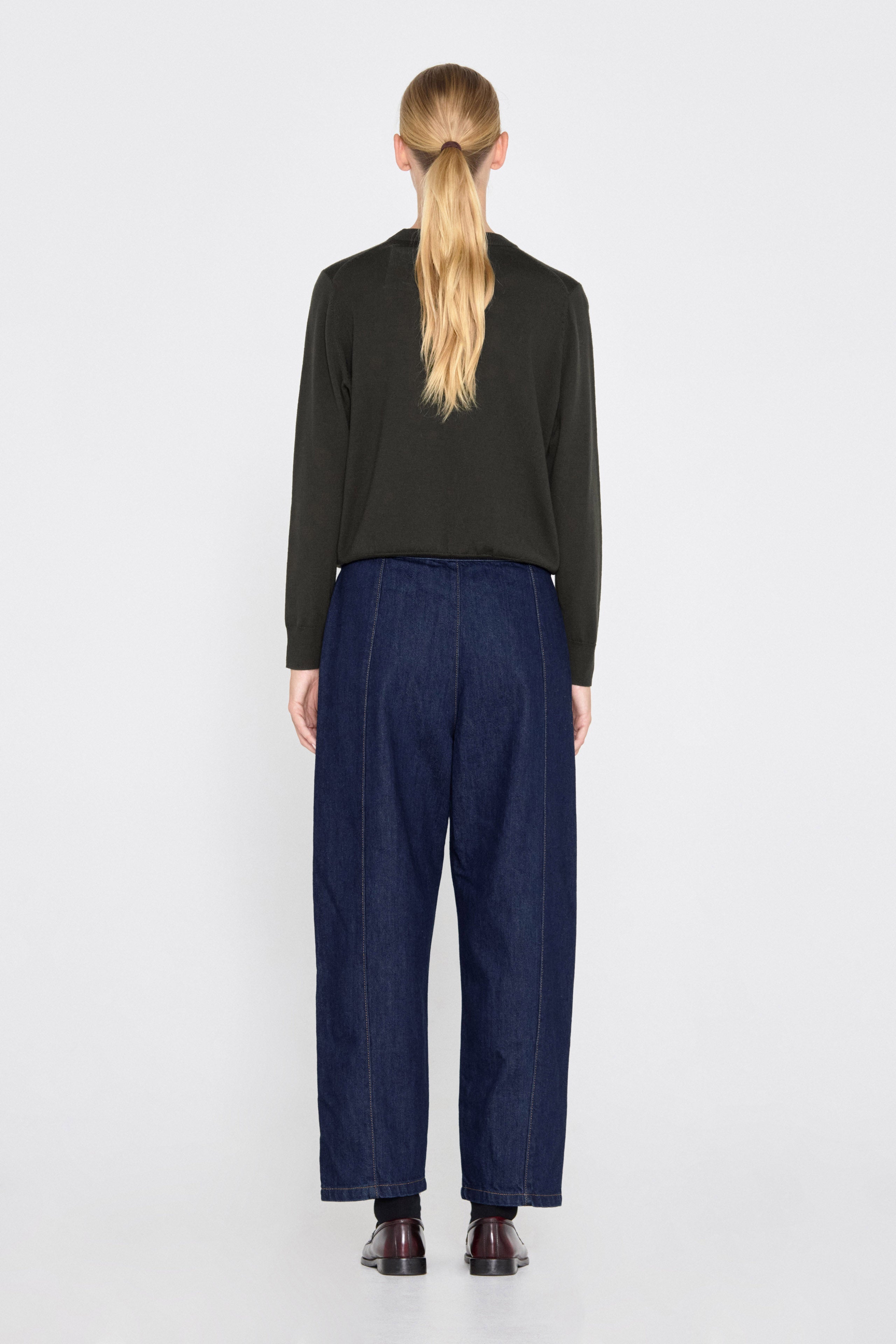JERSEY SARA CONTRAST BOWS